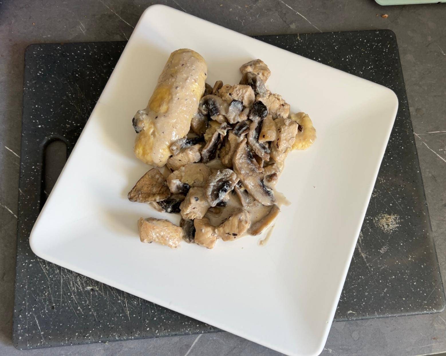 Quenelles champignons poulet - Recette Cookeo V3 | Moulinex
