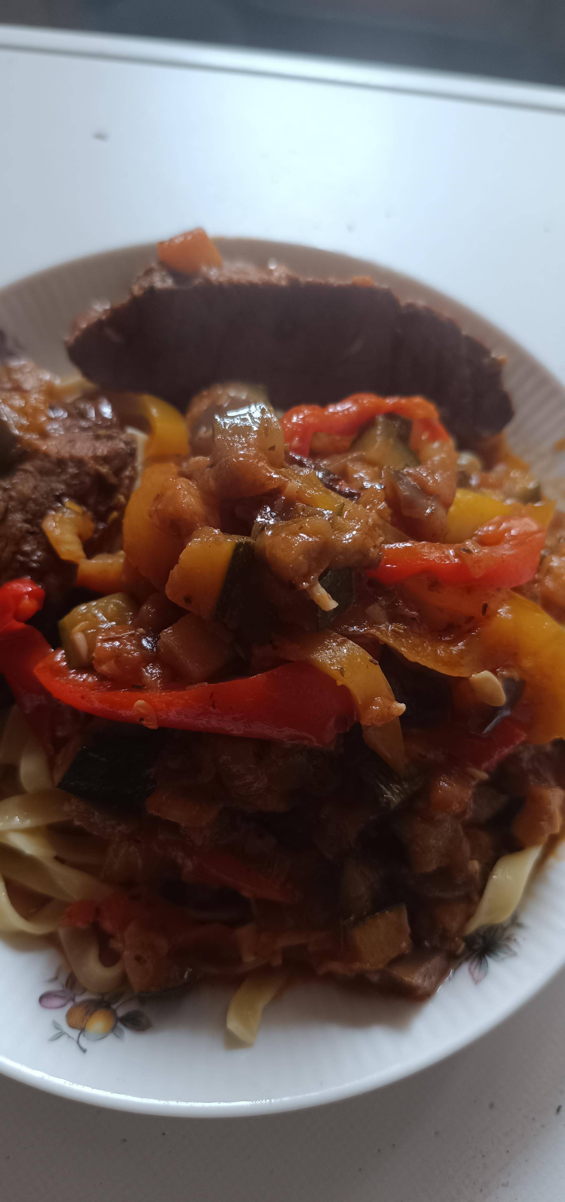 Filet mignon poivron chorizo - Recette Cookeo | Moulinex