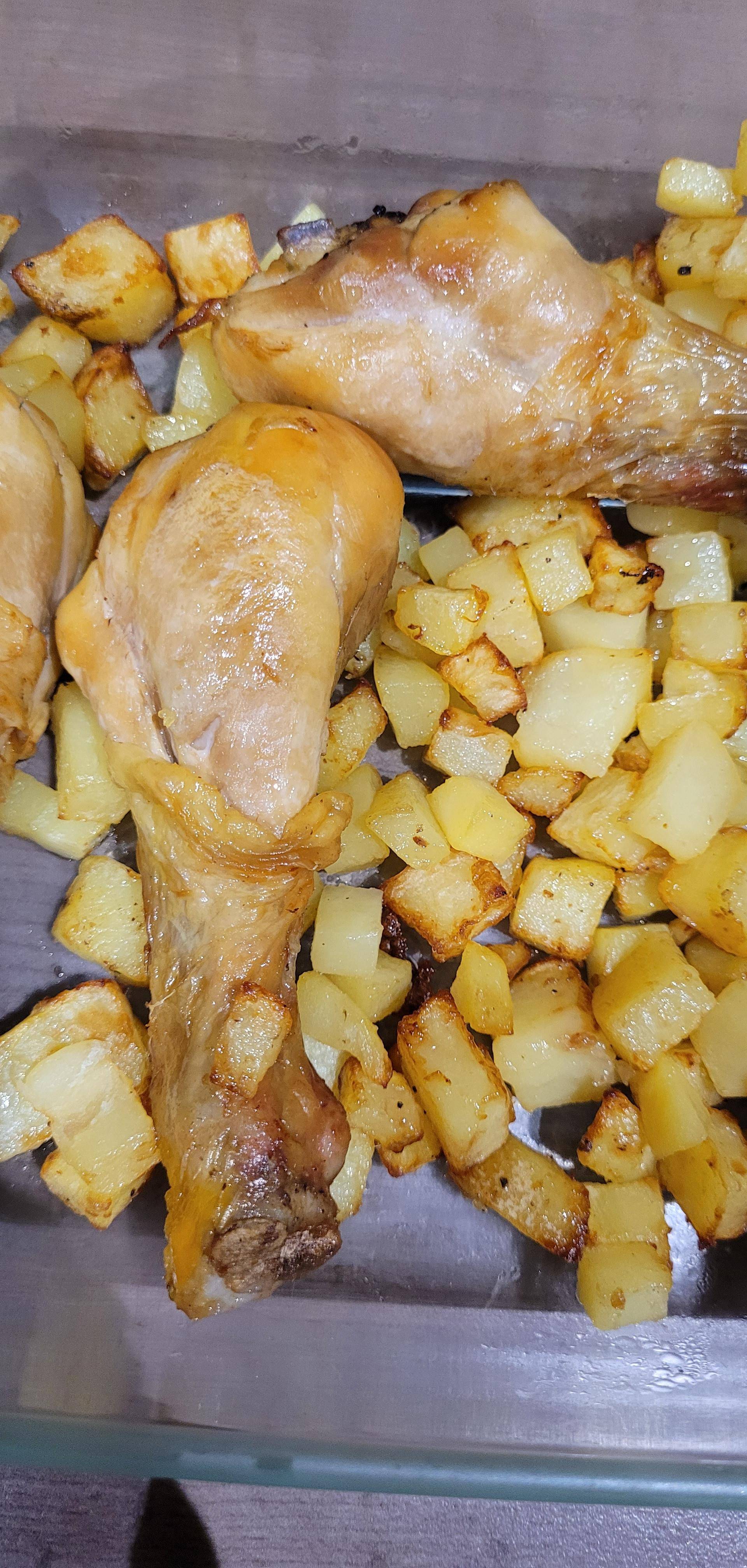 Pilons de poulet pommes de terre carottes - Recette Cookeo | Moulinex
