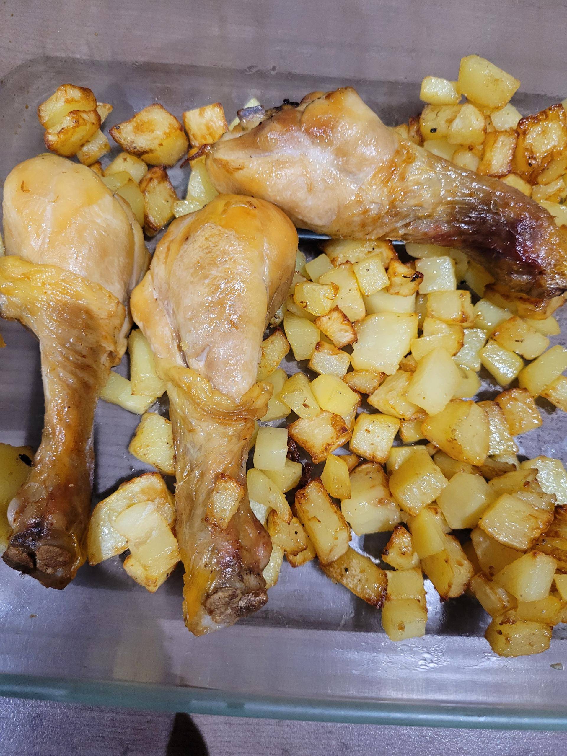 Pilons de poulet et pommes de terre de Cindy - Recette Cookeo Infinity Autostir | Moulinex