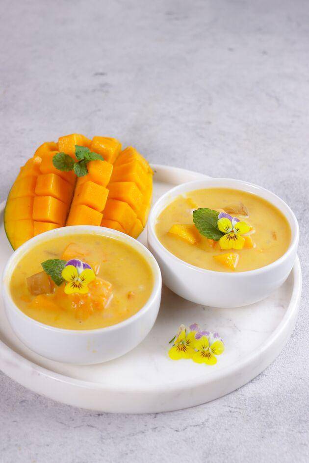 Soupe de mangue à l'orange - Recette Perfectmix + | Moulinex