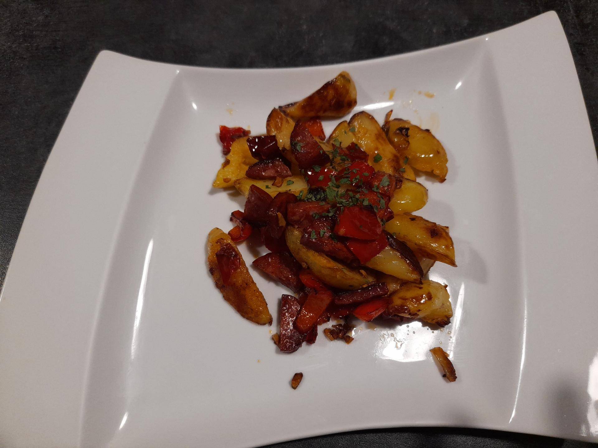 POTATOES AUX POIVRONS - Recette Cookeo V3 | Moulinex