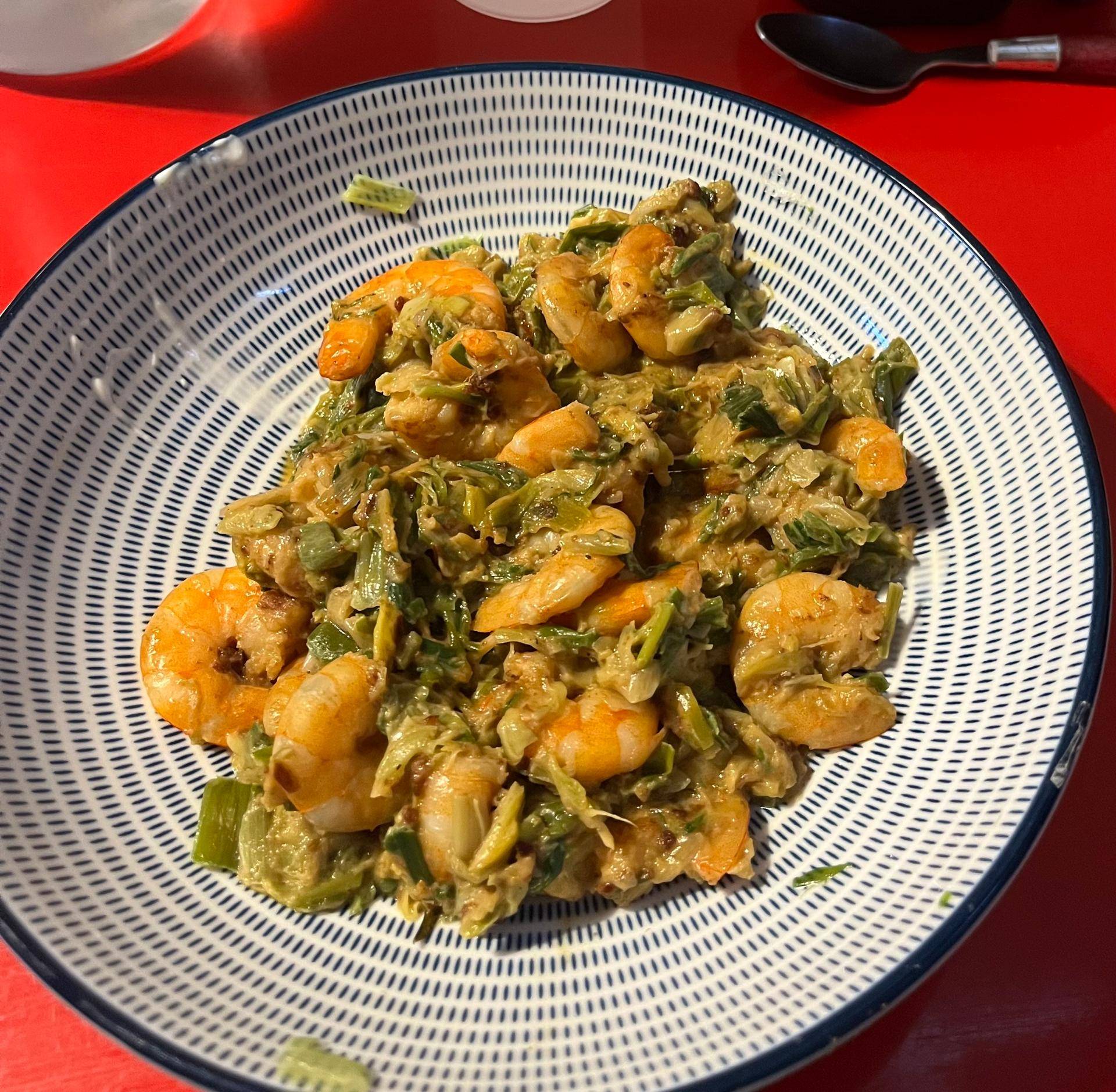 Crevettes au poireau - Recette Cookeo | Moulinex
