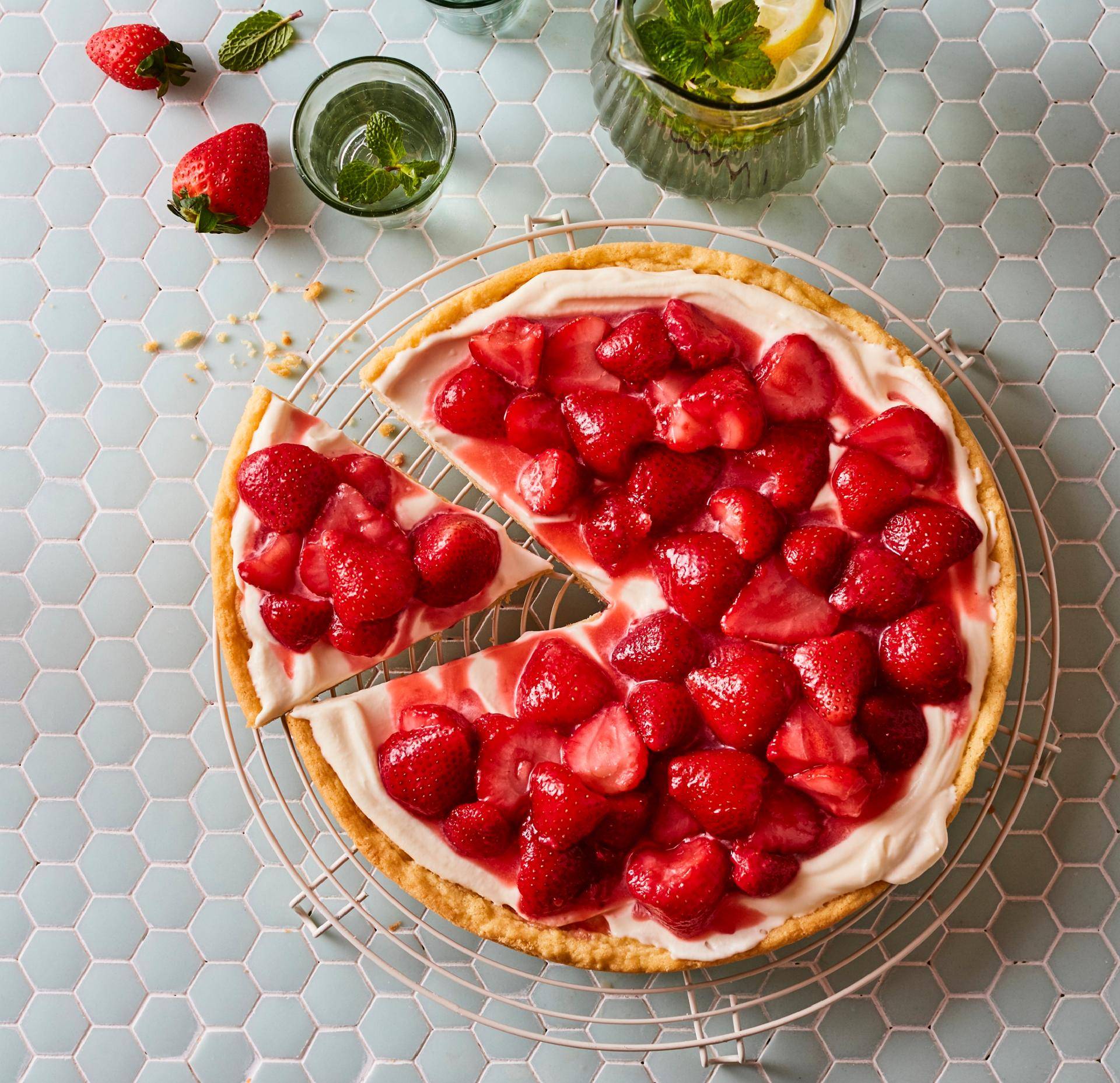 Tarte aux fraises - Recette Cook'in One | Moulinex