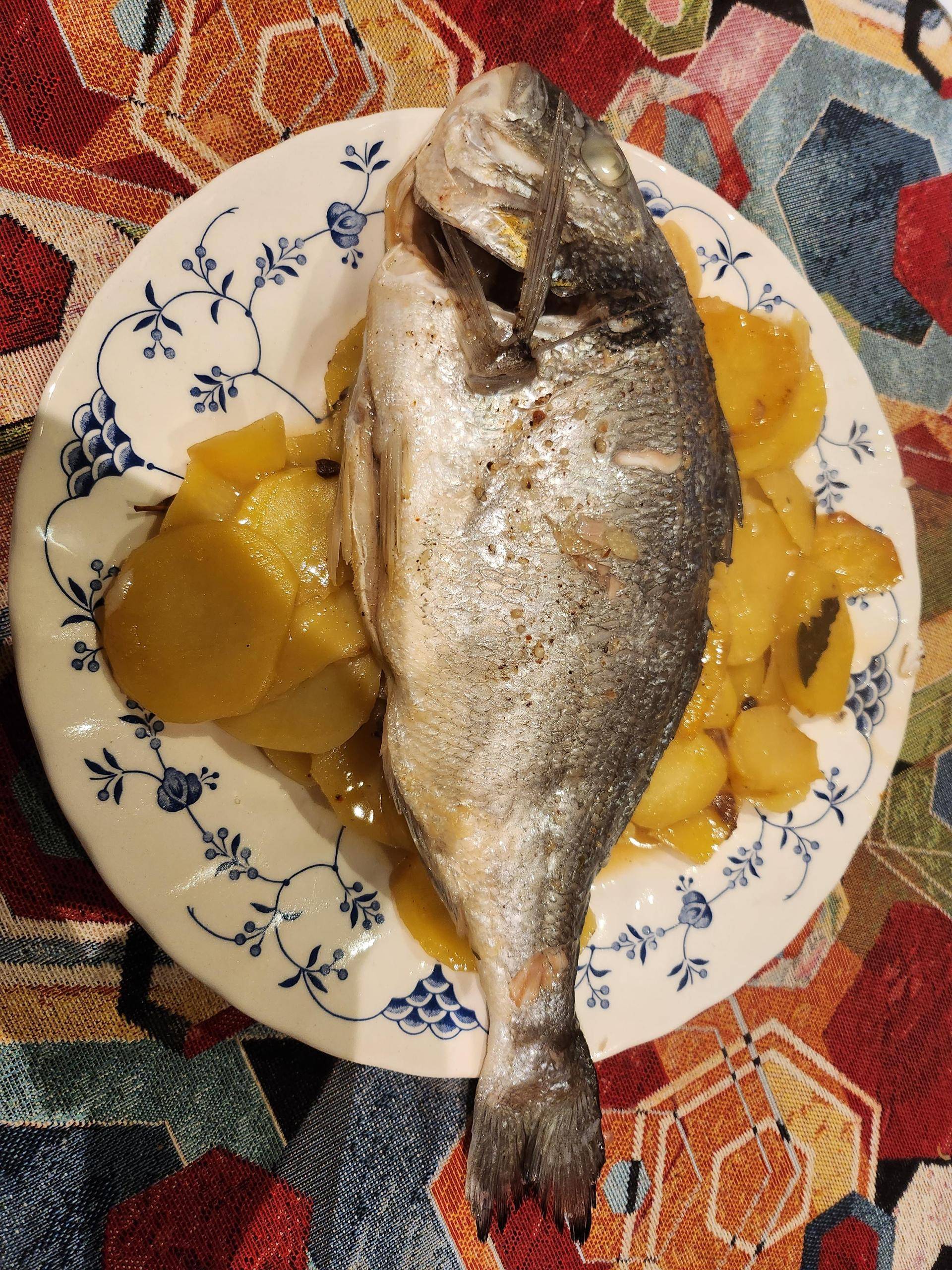 Dorades et ses pommes de terre - Recette Cookeo | Moulinex