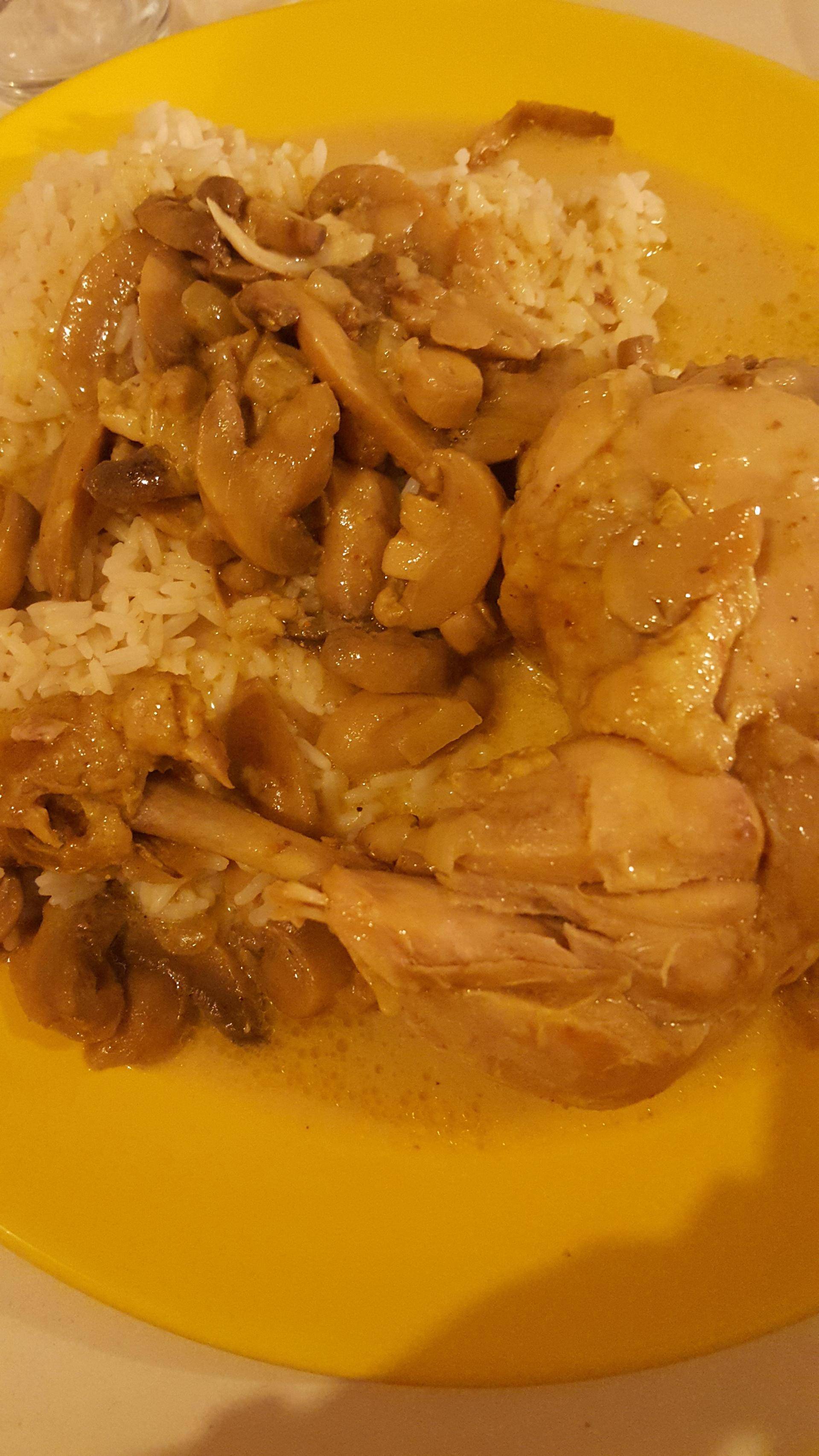 Cuisse de poulet au curry - Recette Cookeo | Moulinex