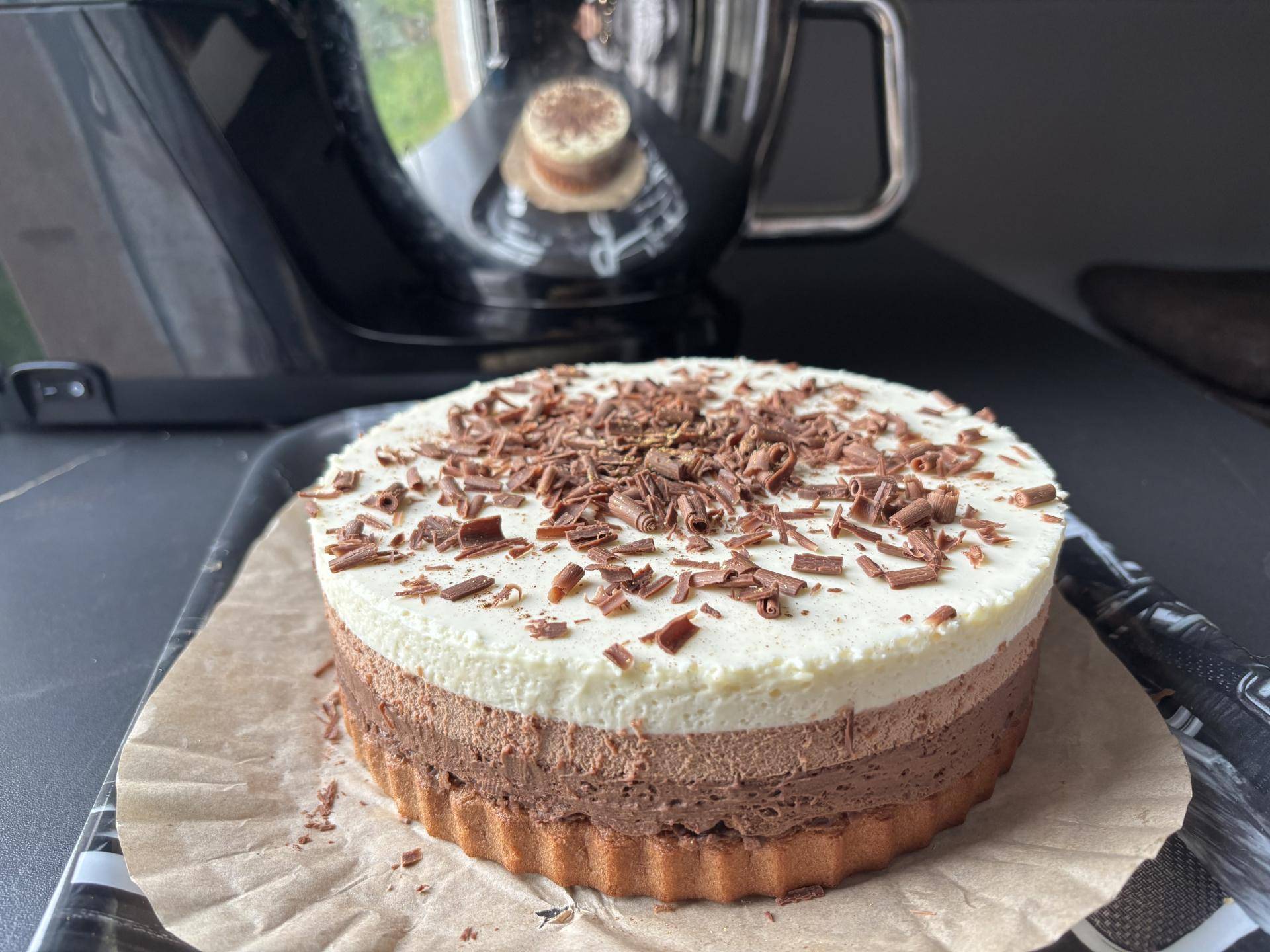 Gâteau mousse 3 chocolats - Recette Kitchen Machines Touch/Touch + | Moulinex