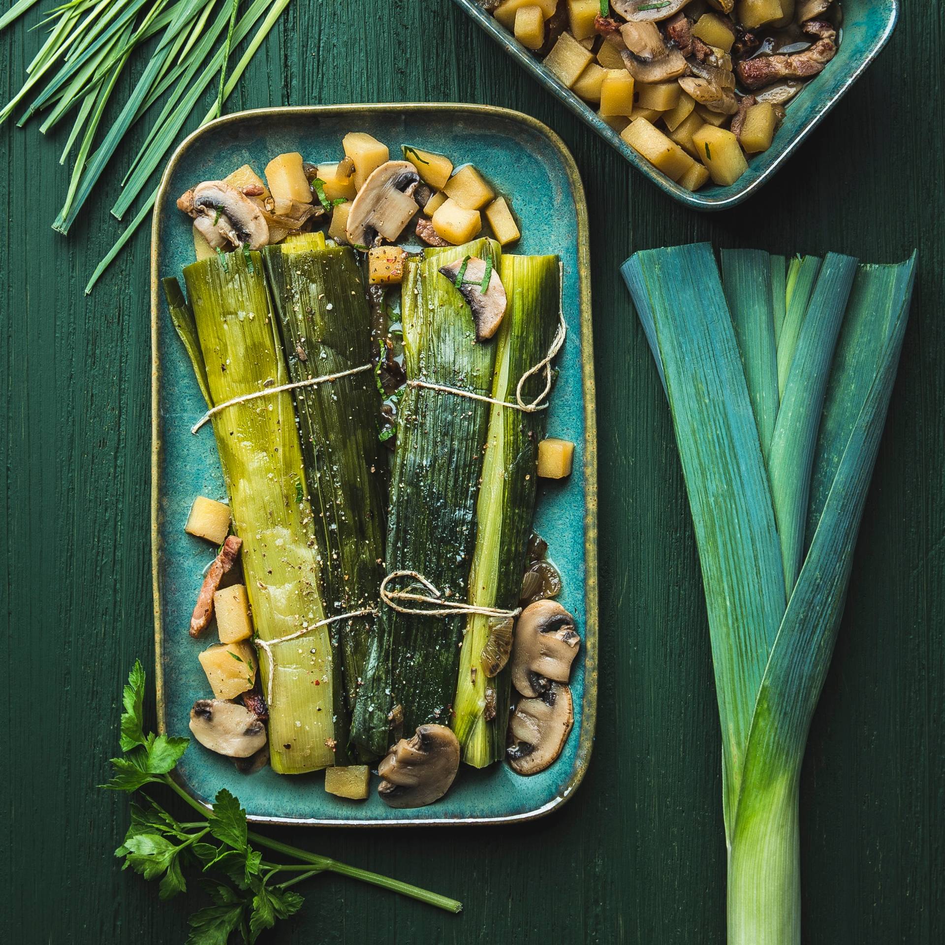 Rôtis de poireau paysans - Recette Cookeo | Moulinex