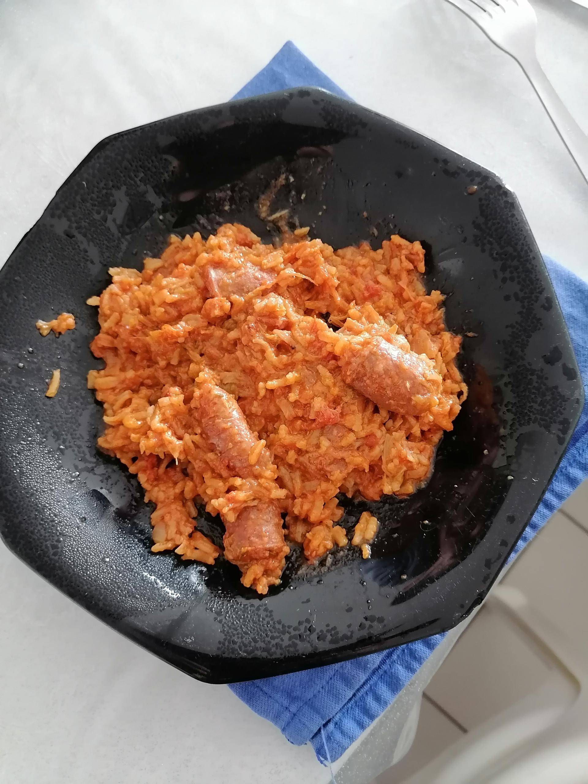 Chou chinois à la tomate et saucisse - Recette Cookeo | Moulinex