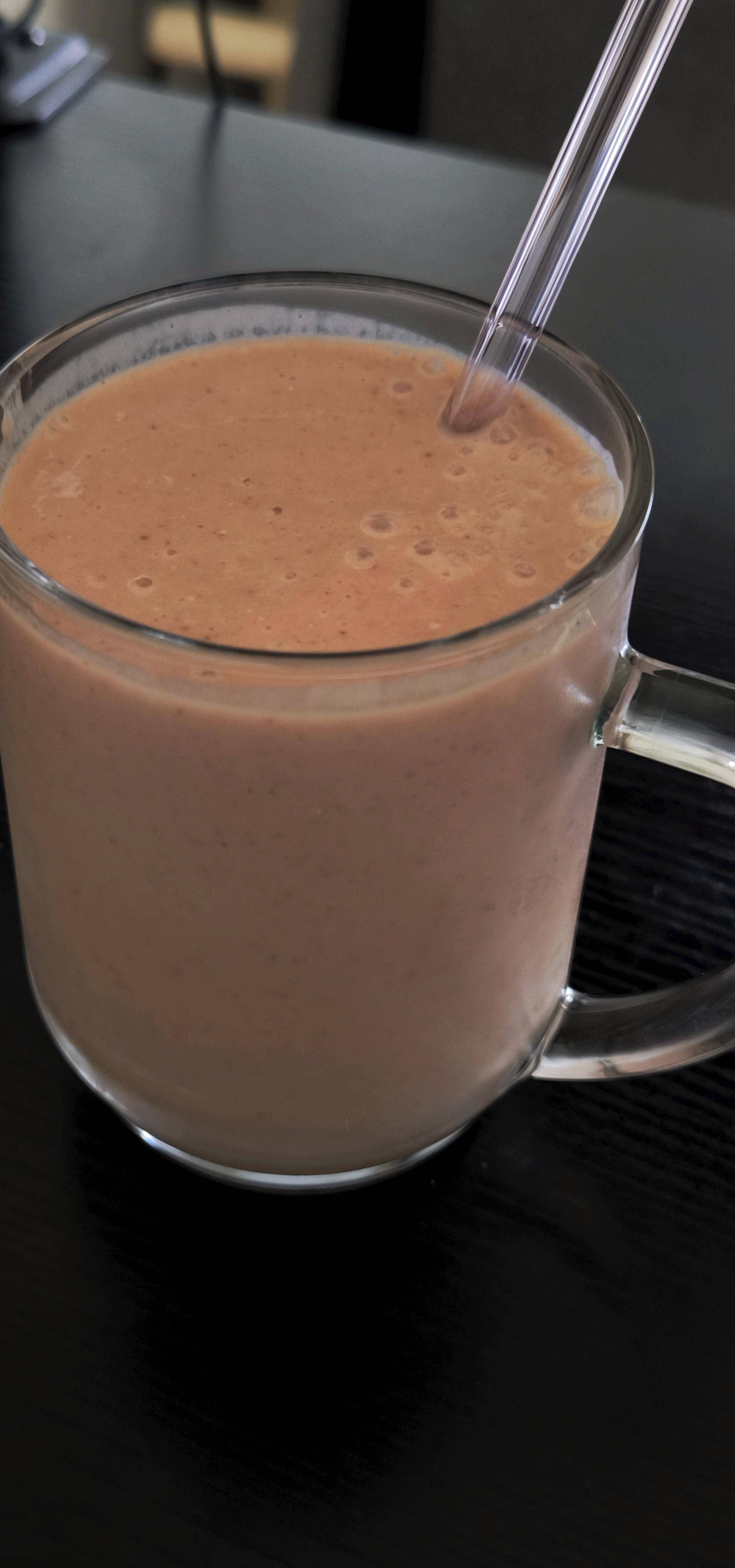 Smoothie rose frais et proteiné - Recette Blendforce, Mini Blender | Moulinex