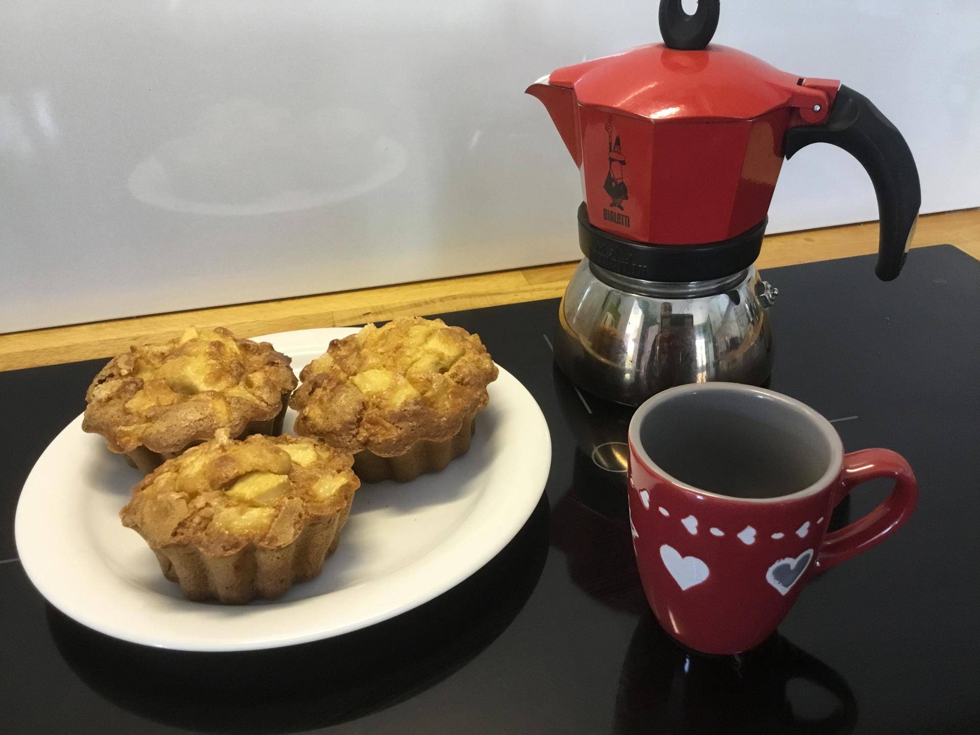 Gâteaux individuels aux pommes - Recette Companion Connect XL | Moulinex