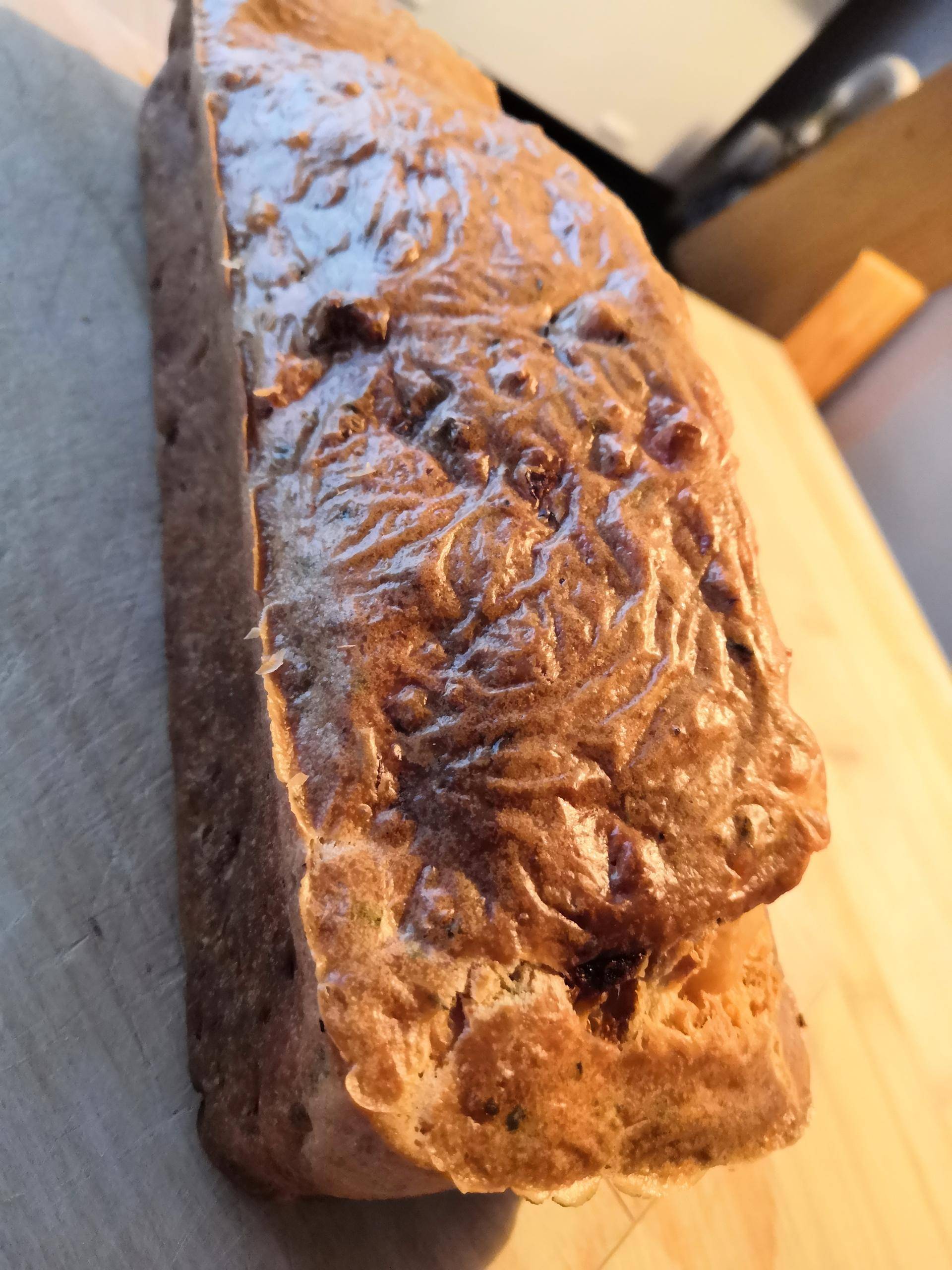 Cake salé aux blancs d'oeufs - Recette Companion Connect | Moulinex