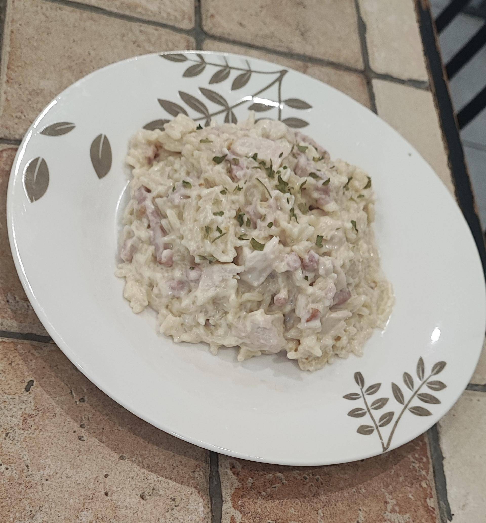 Riz poulet bacon et vache qui rit - Recette Cookeo | Moulinex