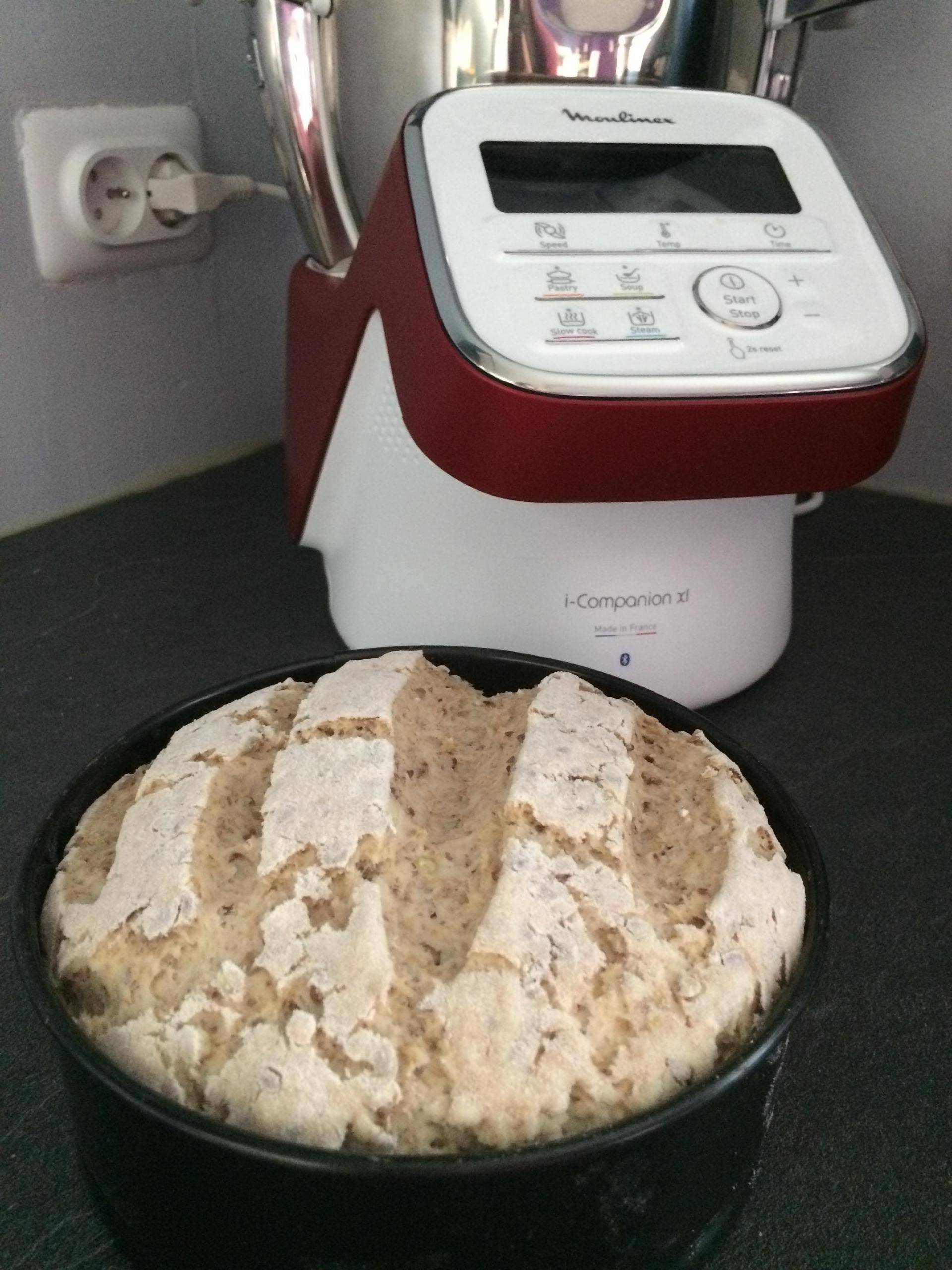 Pain aux 4 céréales - Recette Companion Connect XL | Moulinex