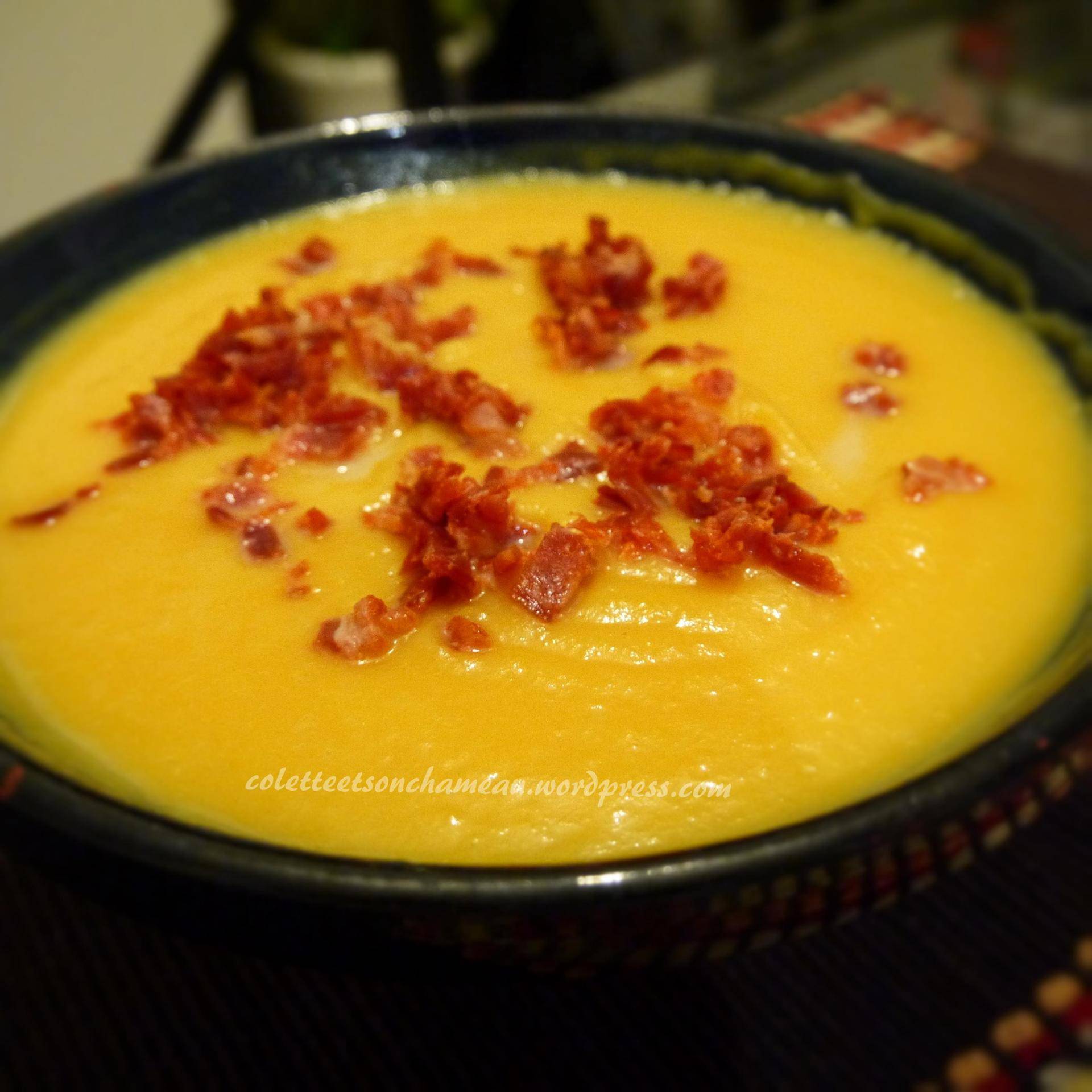 Velouté butternut chorizo - Recette Cookeo | Moulinex