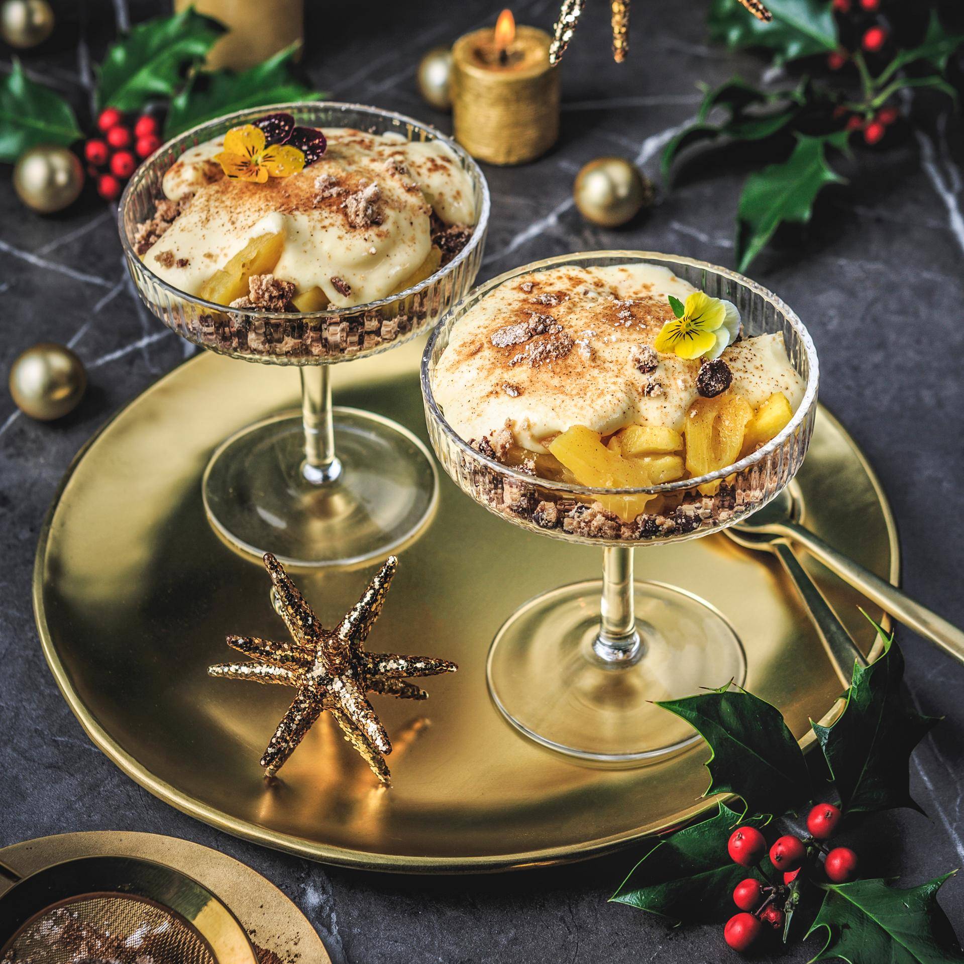 Tiramisu ananas et cookies - Recette Cookeo | Moulinex