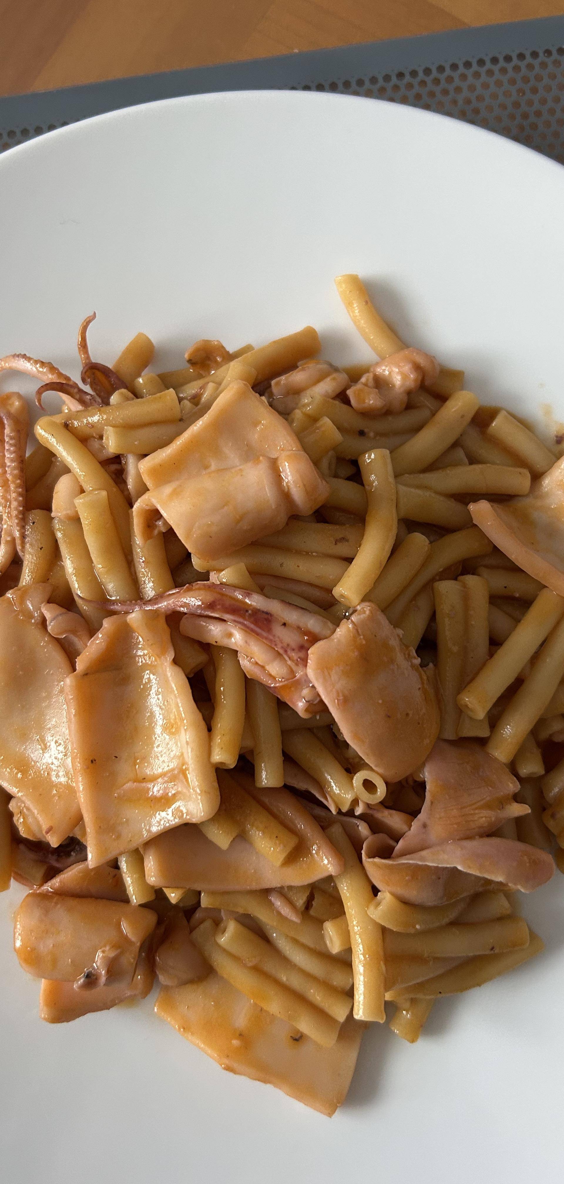 Calamars aux pâtes - Recette Cookeo V3 | Moulinex