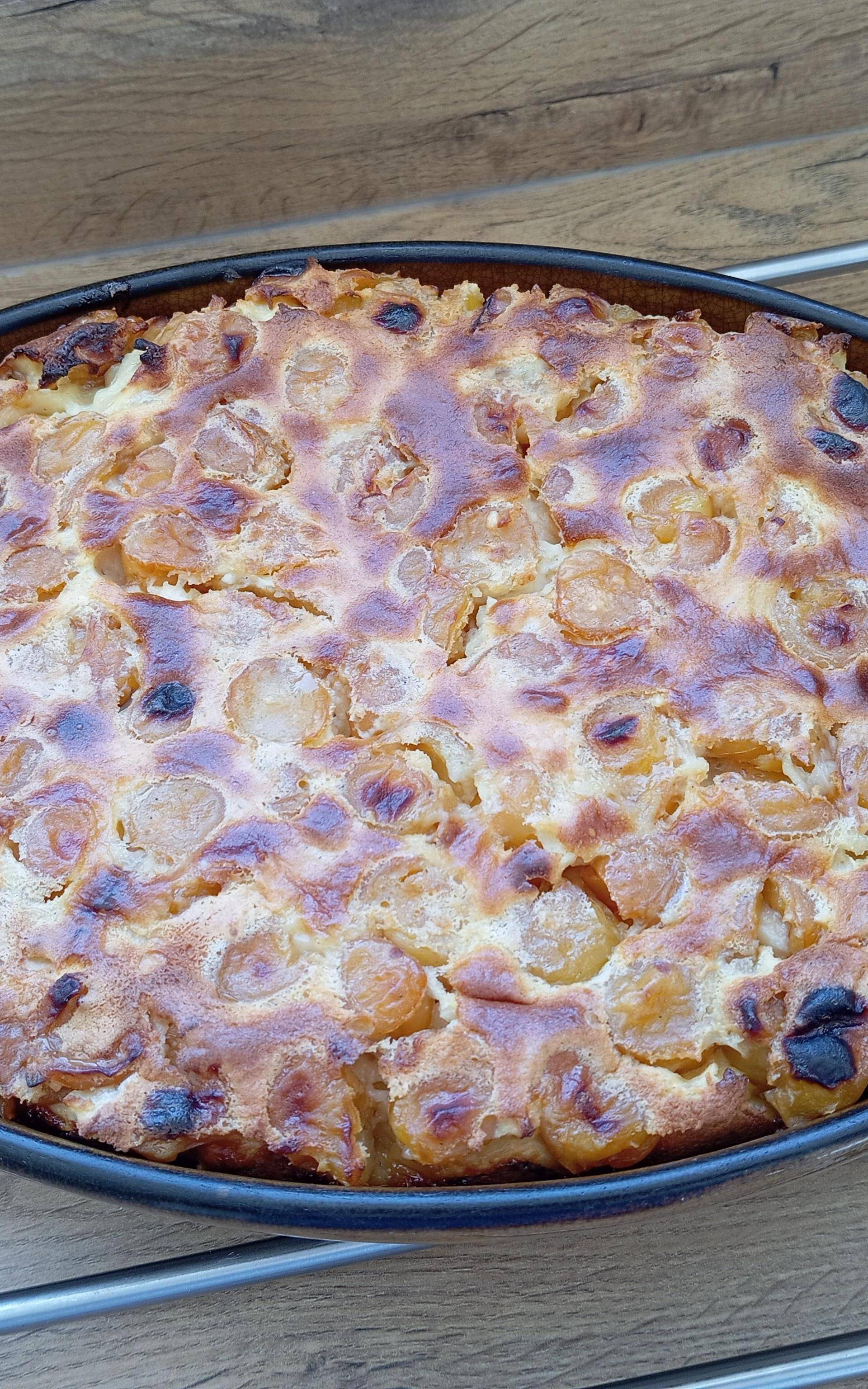 Clafoutis aux cerises congelées - Recette Companion Connect | Moulinex