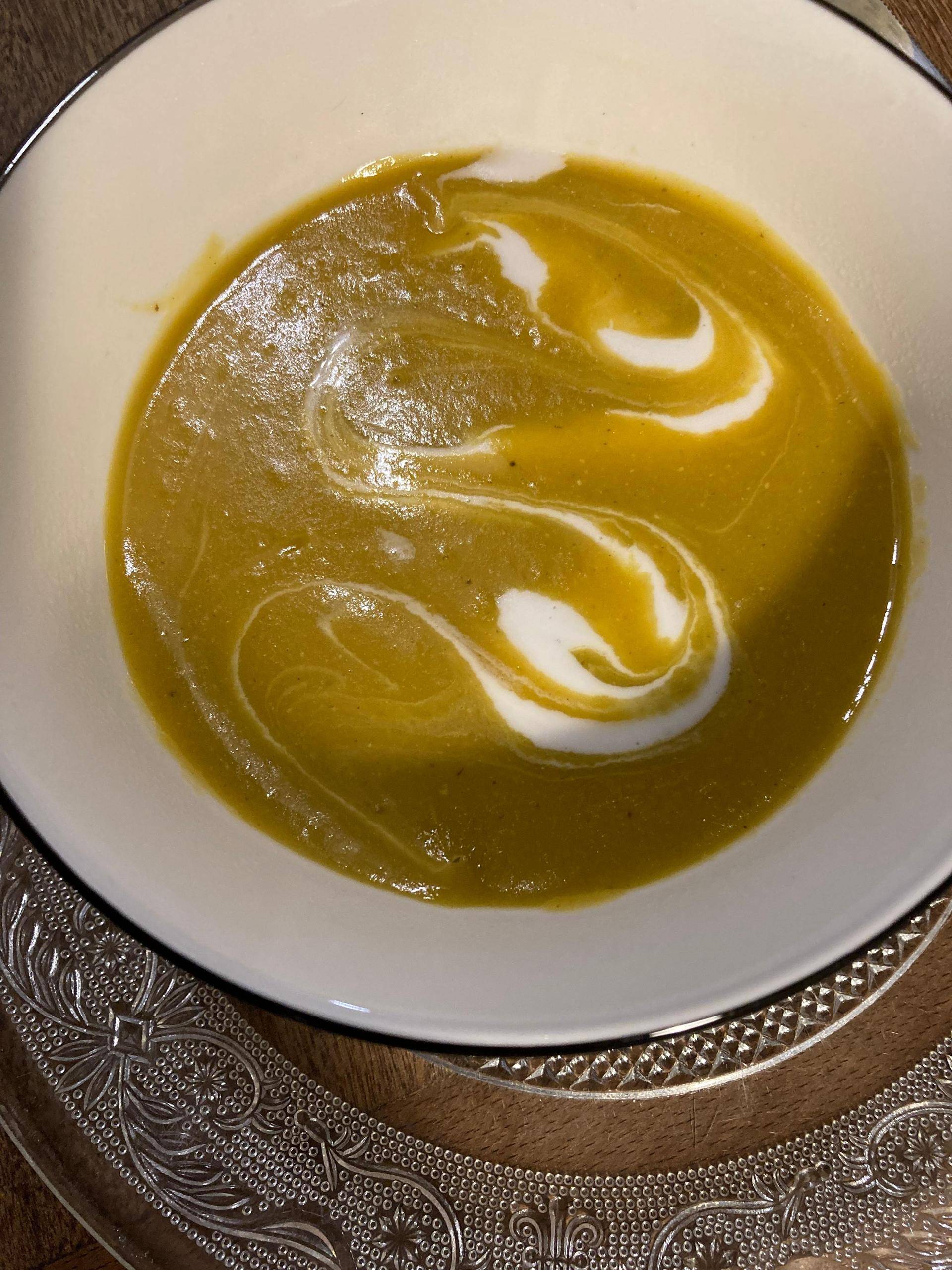 Soupe lentilles corail curry, lait de coco - Recette Cookeo V3 | Moulinex