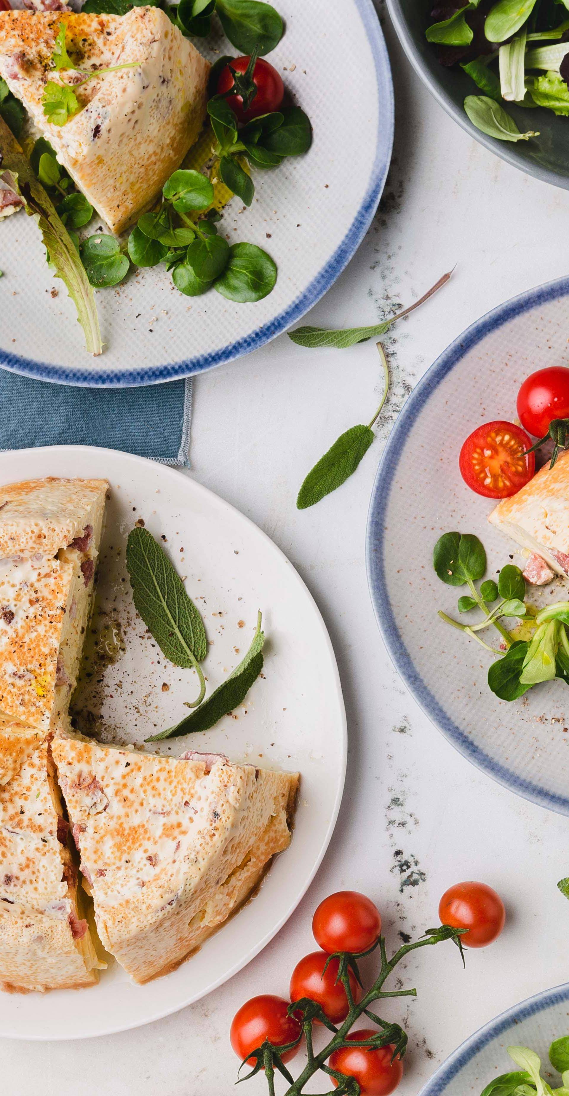Flan façon quiche lorraine - Recette Cookeo Mini | Moulinex