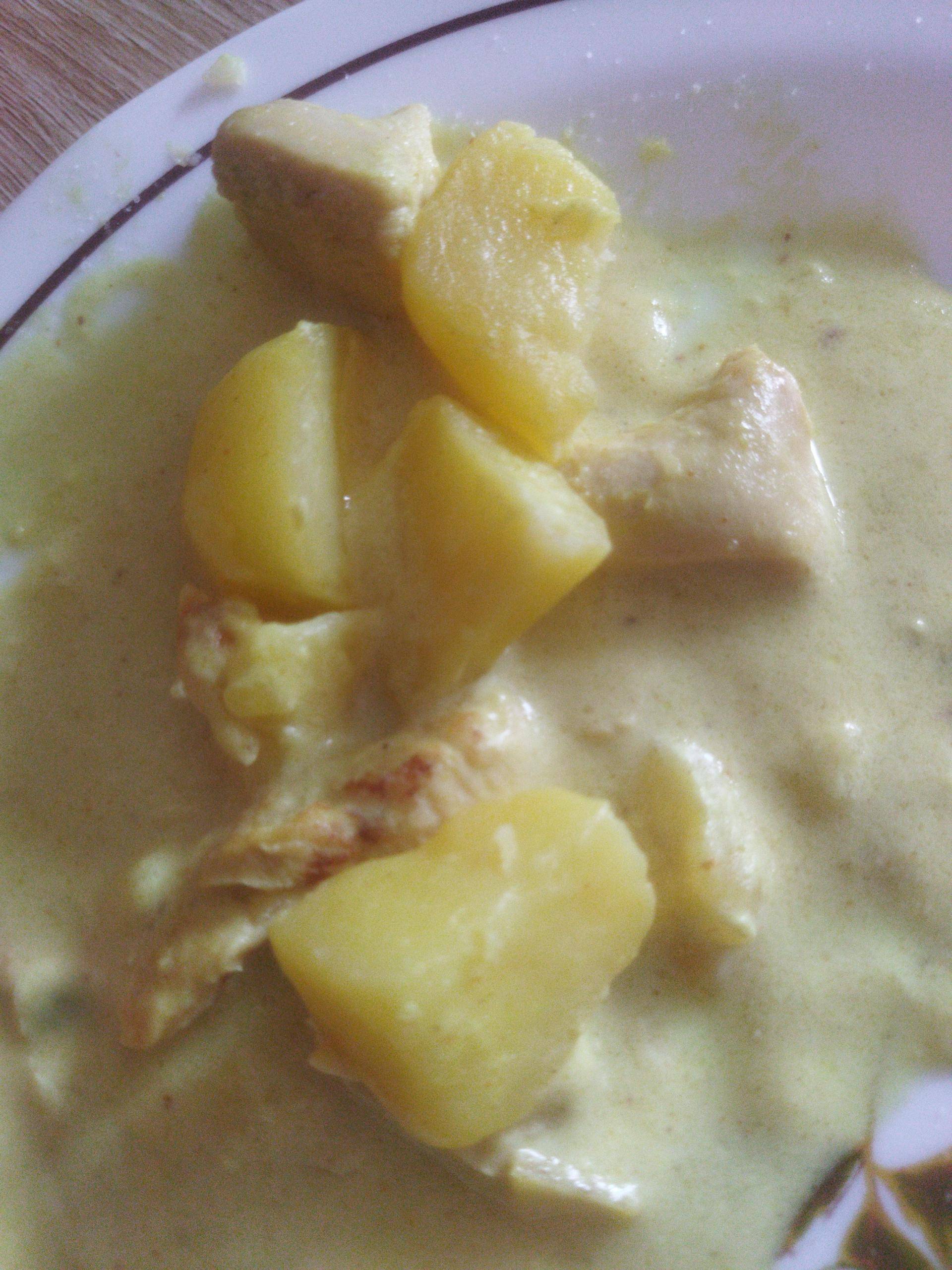 Poulet coco curry et pomme de terre - Recette Cookeo | Moulinex