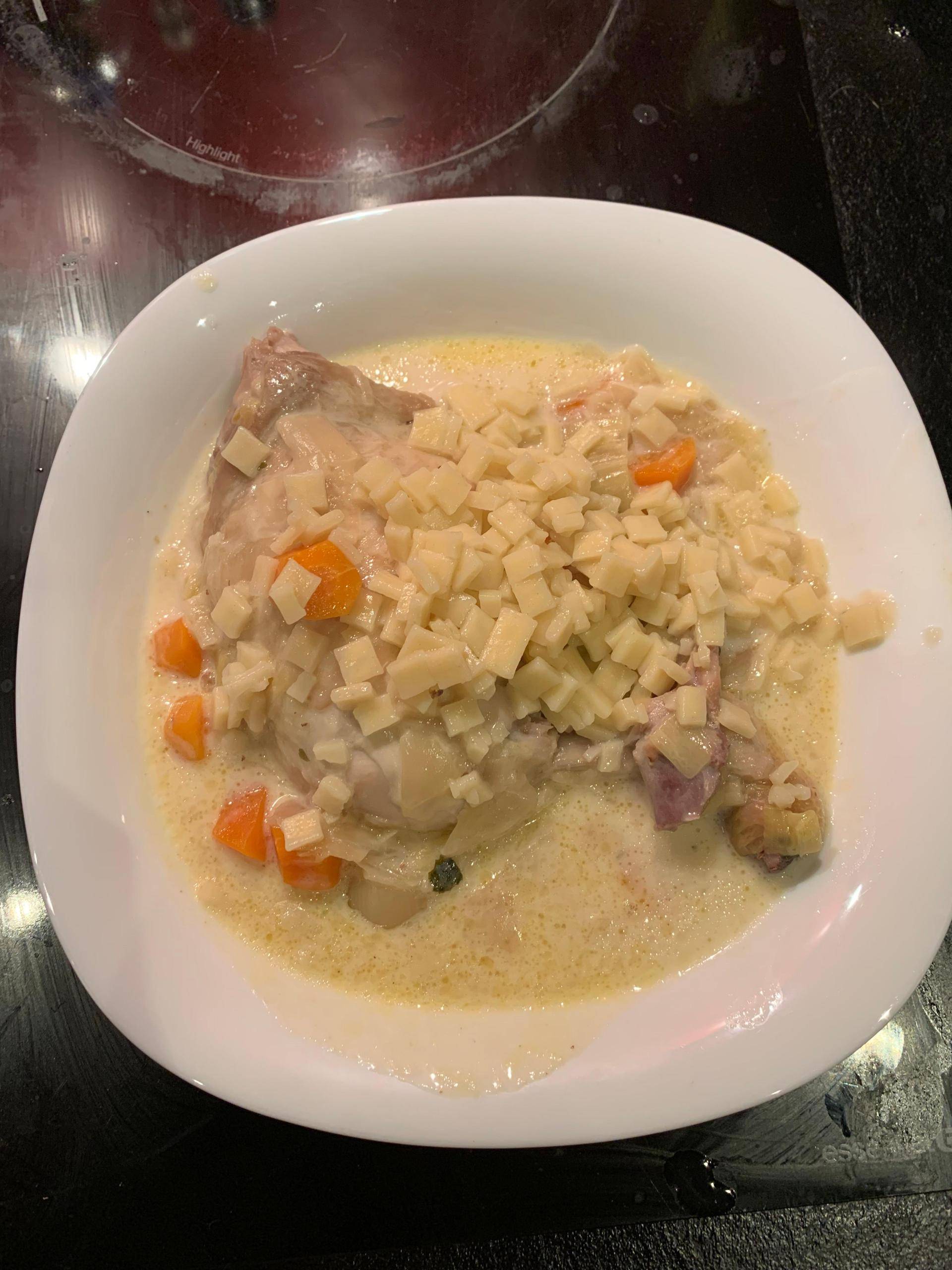 Waterzooï de Poulet aux Crozets - Recette Cookeo | Moulinex
