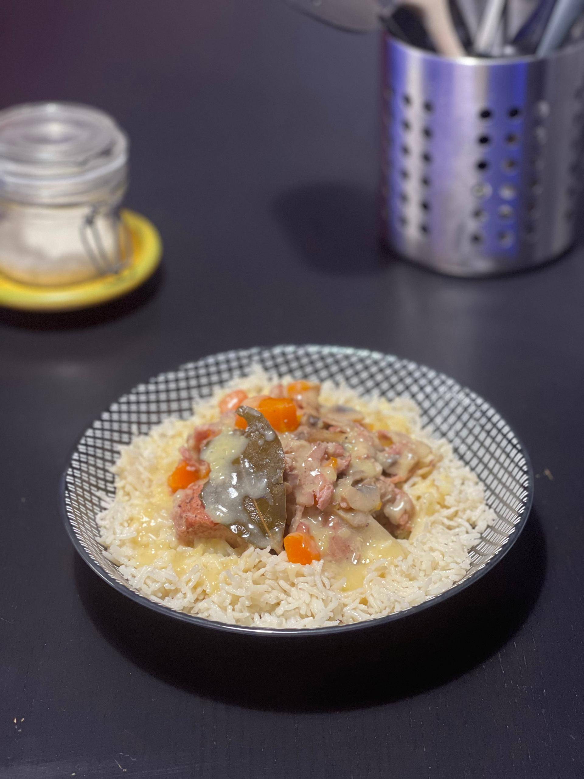 Blanquette façon chef teddy - Recette Cookeo V3 | Moulinex