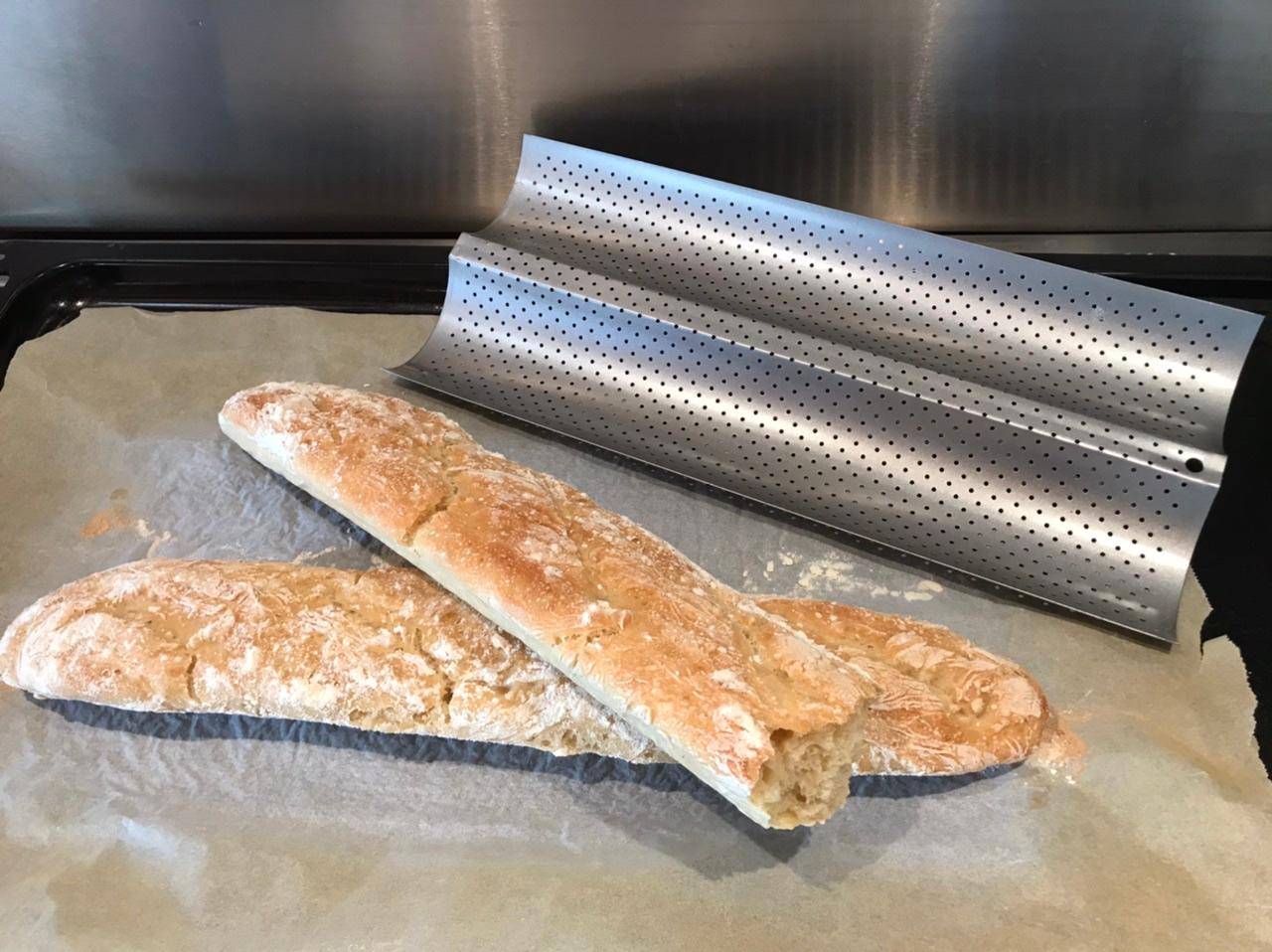 Baguettes en deux pousses - Recette Companion Connect XL | Moulinex