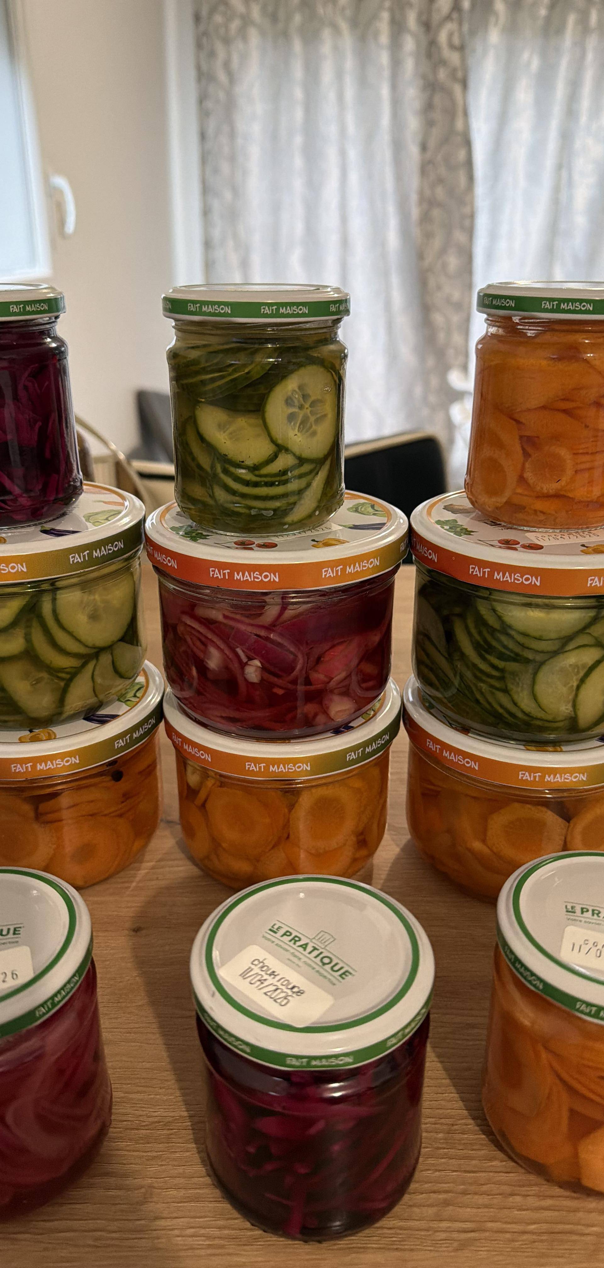 Pickles de légumes - Recette Companion Connect XL | Moulinex