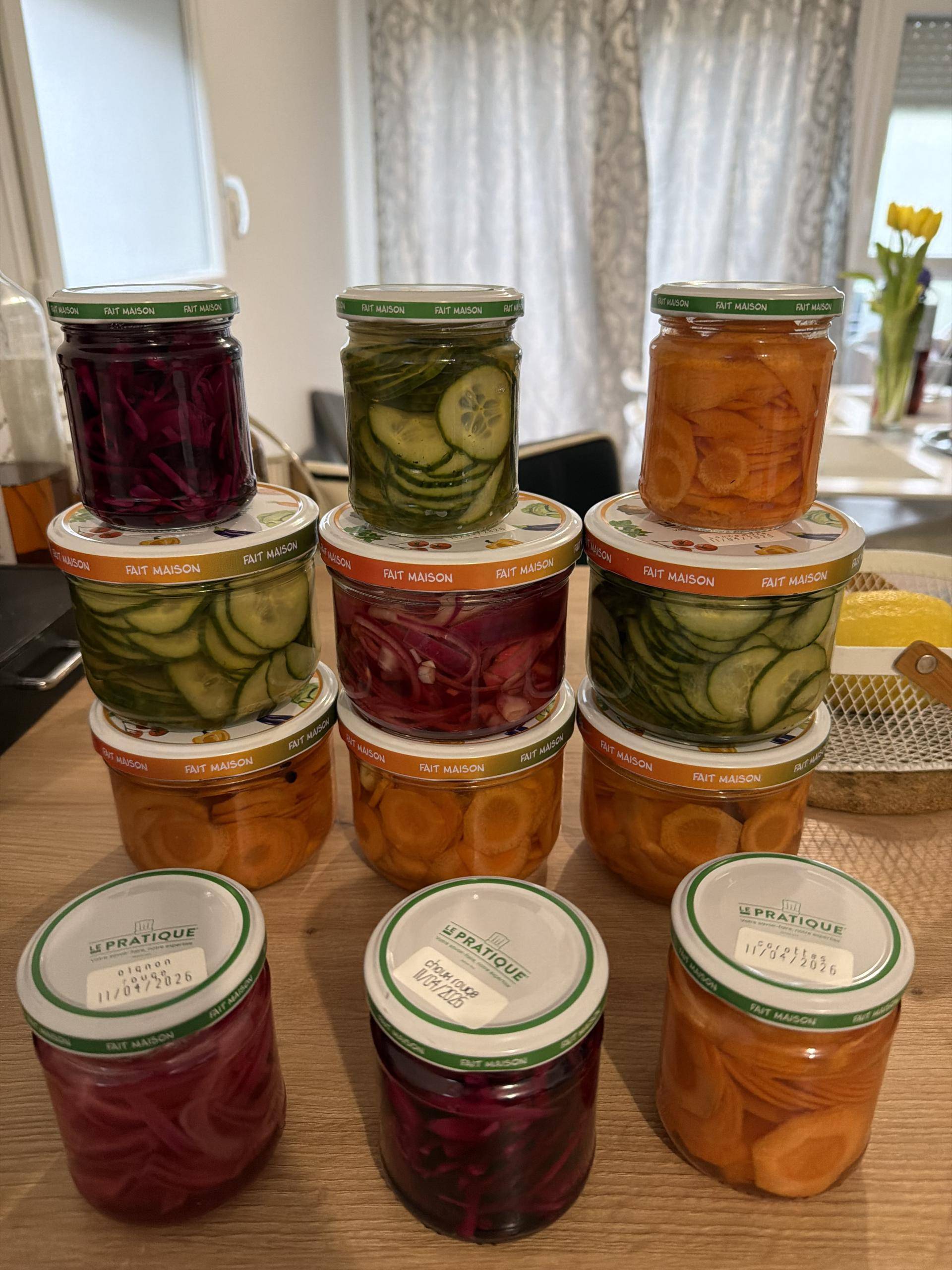 Pickles de légumes - Recette Companion Connect XL | Moulinex