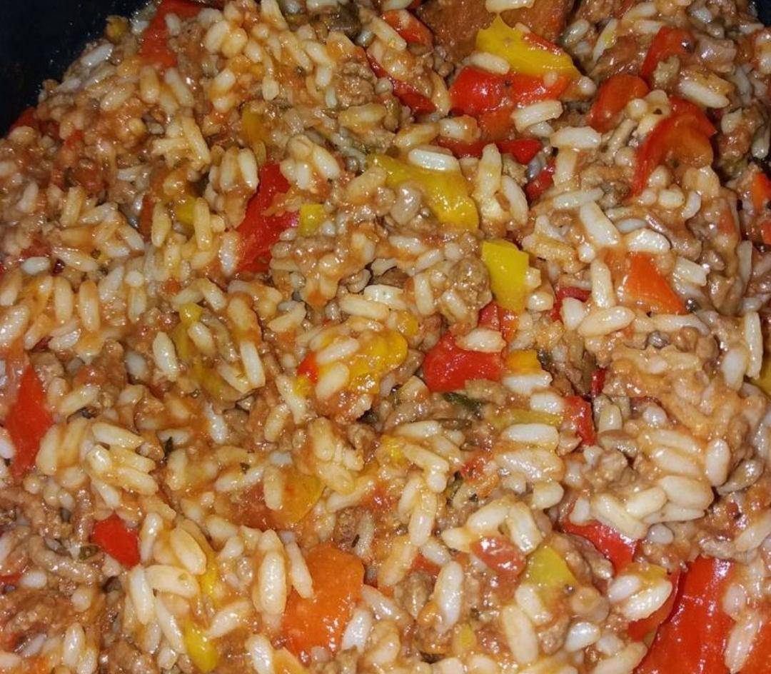 Riz façon poivrons farcis - Recette Cookeo V3 | Moulinex