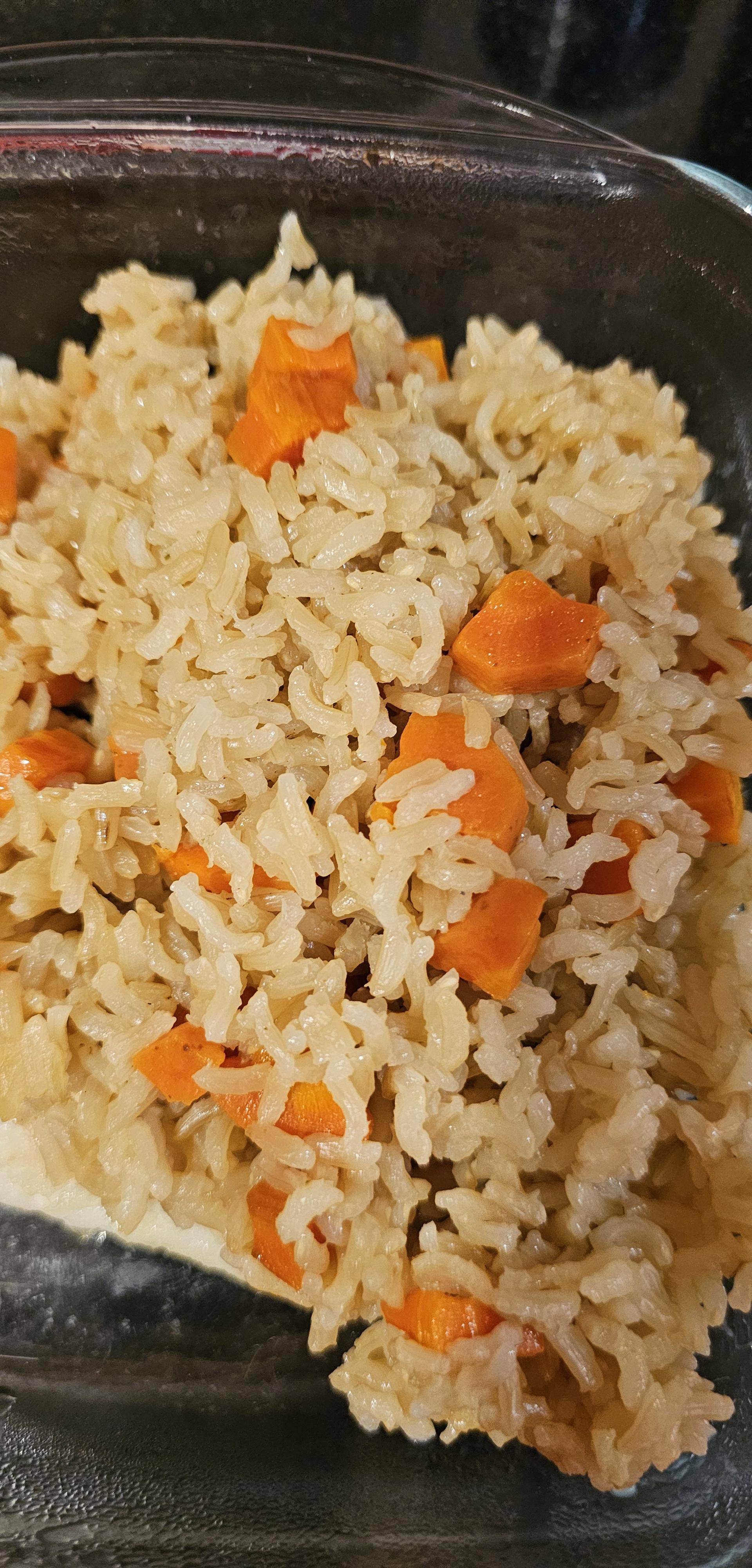 Riz complet à la carotte - Recette Cookeo | Moulinex