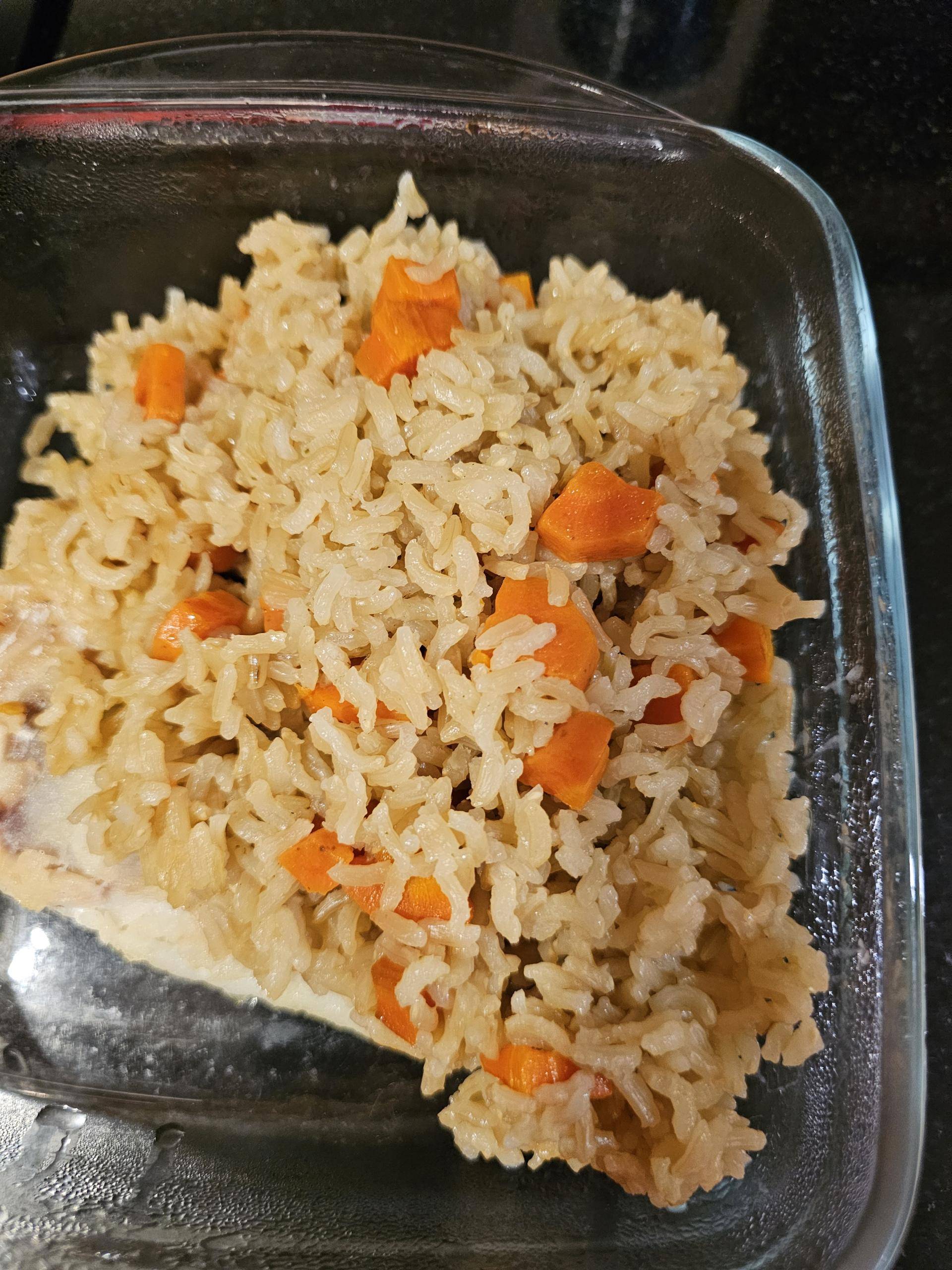 Riz complet à la carotte - Recette Cookeo | Moulinex