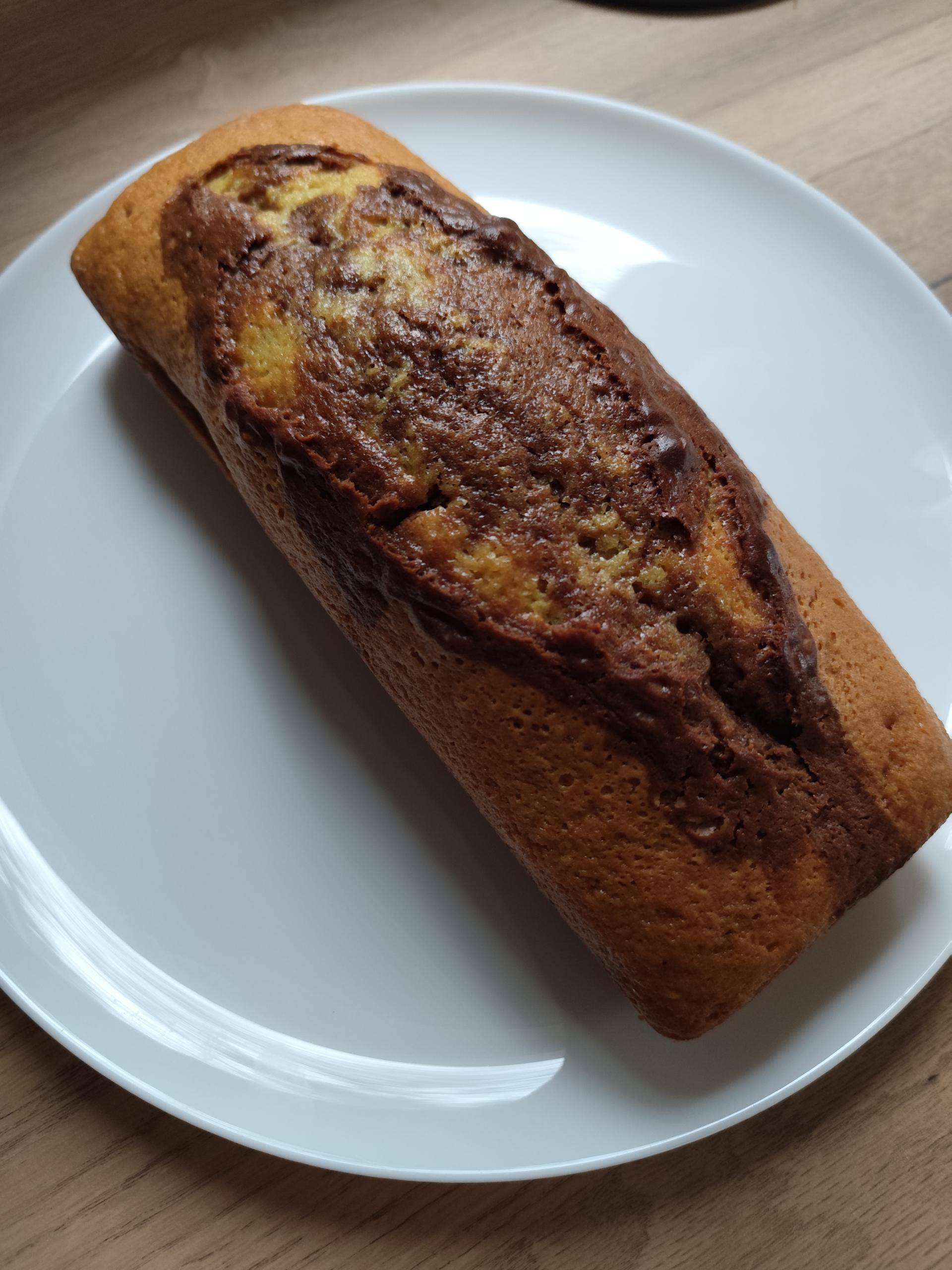 Gâteau marbré au yaourt de soja - Recette Kitchen Machines Touch/Touch + | Moulinex