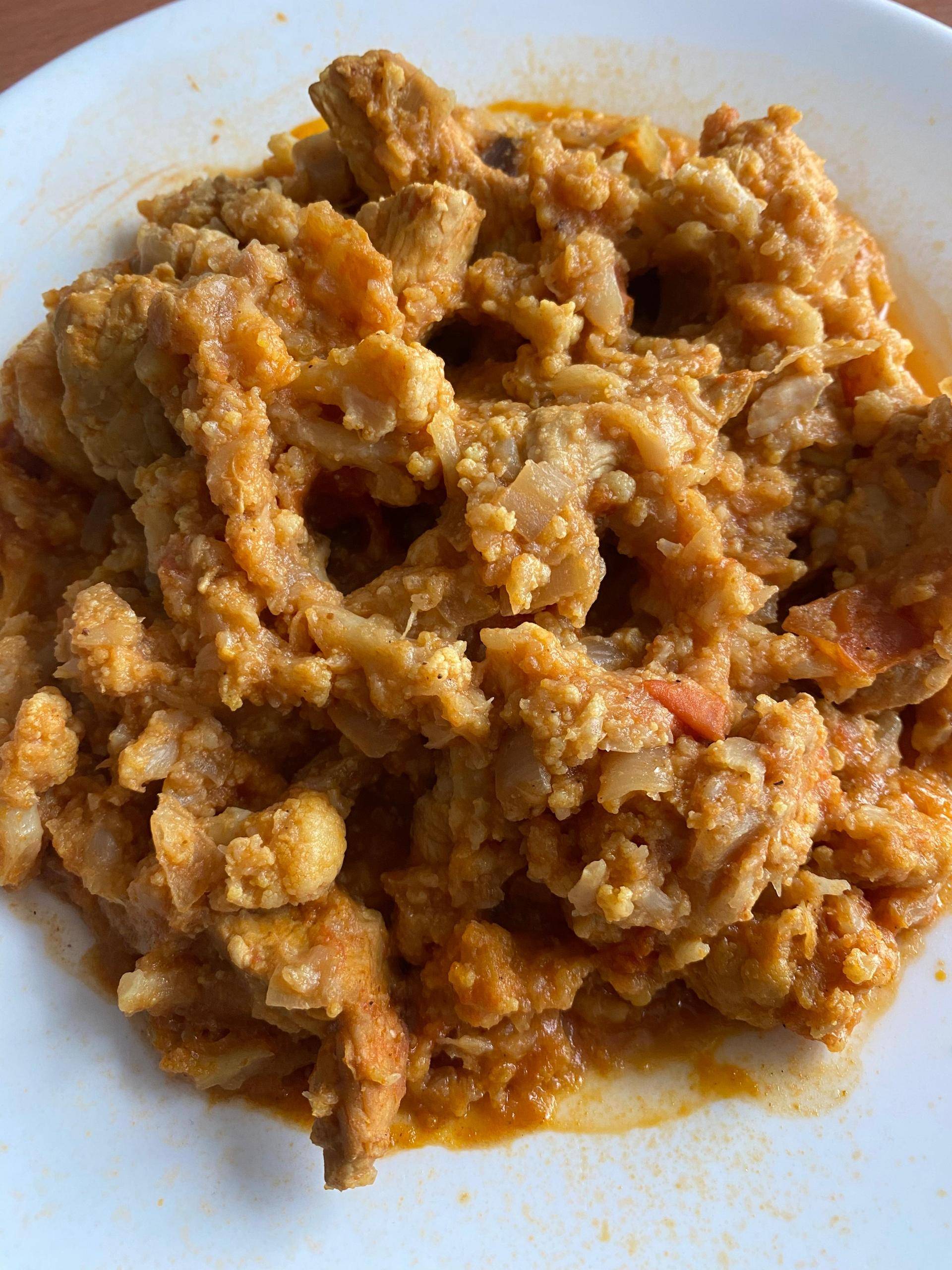 Dinde et chou fleur curry coco - Recette Cookeo | Moulinex