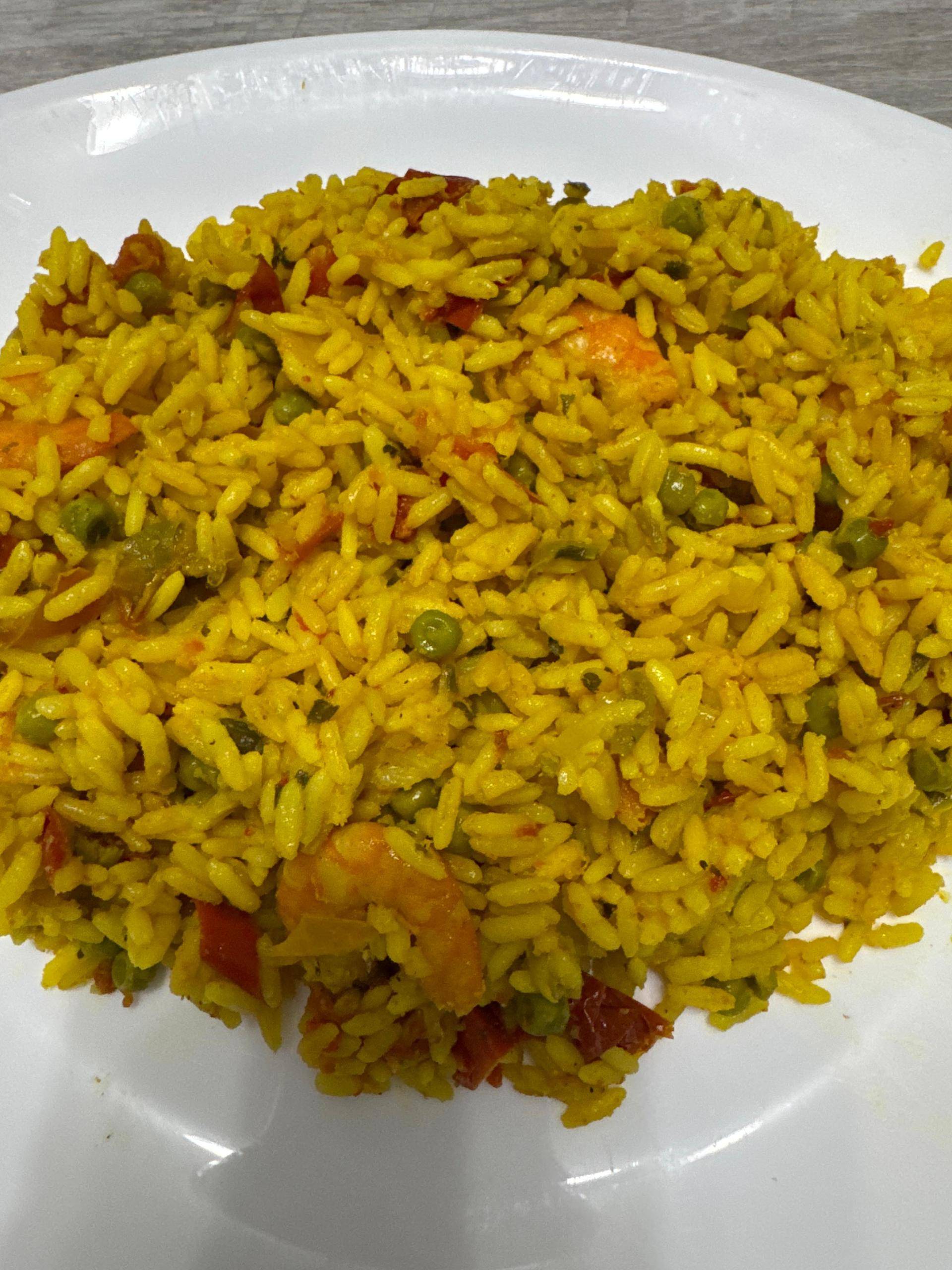 Riz crevette poivrons pois - Recette Cookeo | Moulinex