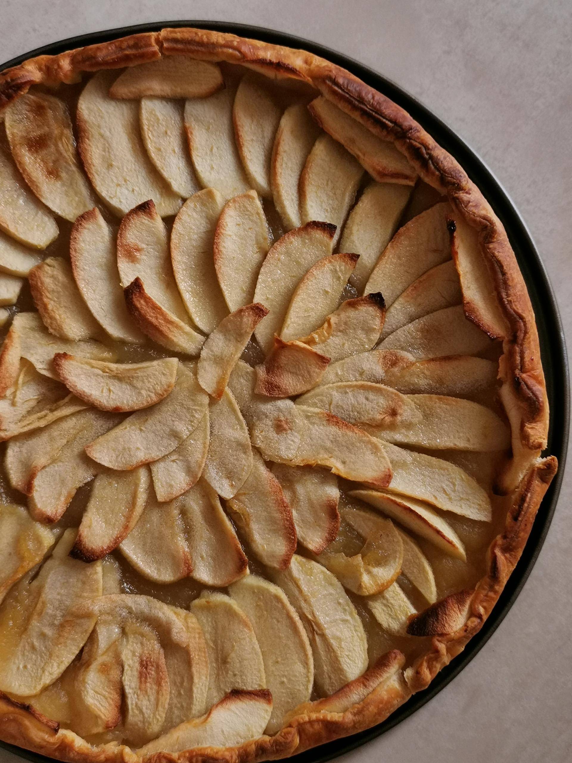Tarte aux pommes vanillée - Recette Companion Connect XL | Moulinex