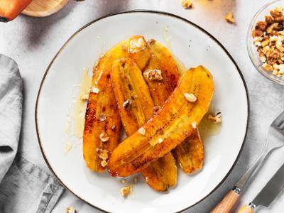 Bananes caramélisées - Recette Easy Fry Compact | Moulinex
