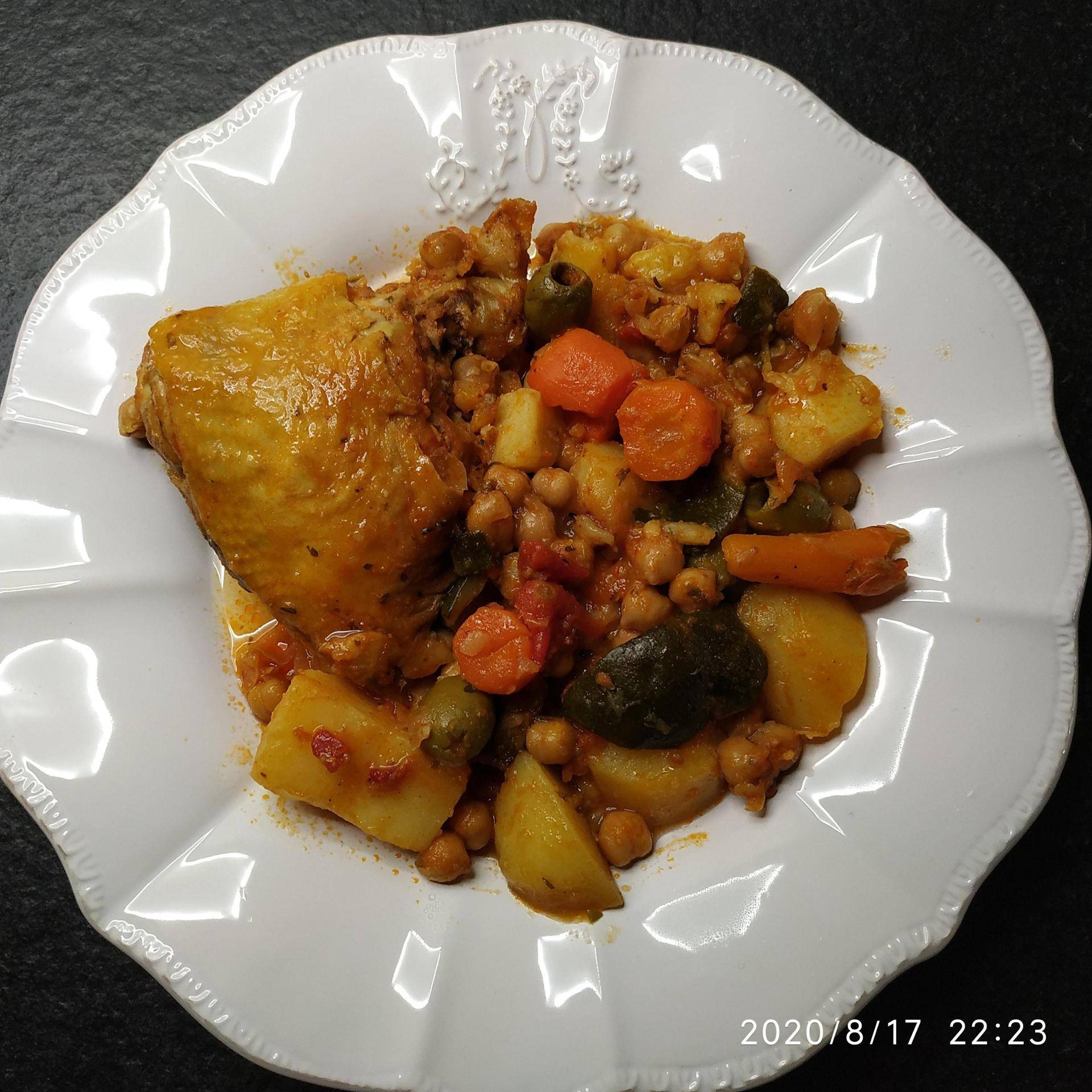 Tajine de poulet - Recette Cookeo | Moulinex