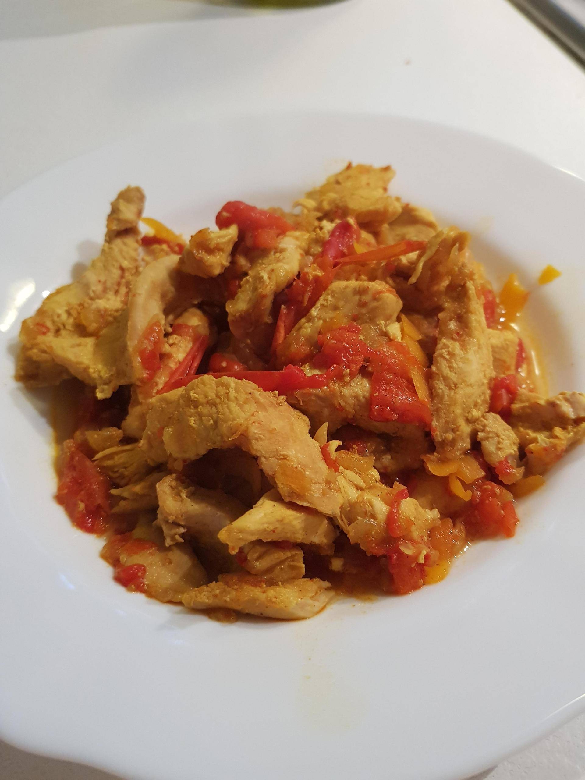 WOK DE POULET MINCEUR AUX LÉGUMES - Recette Cookeo | Moulinex