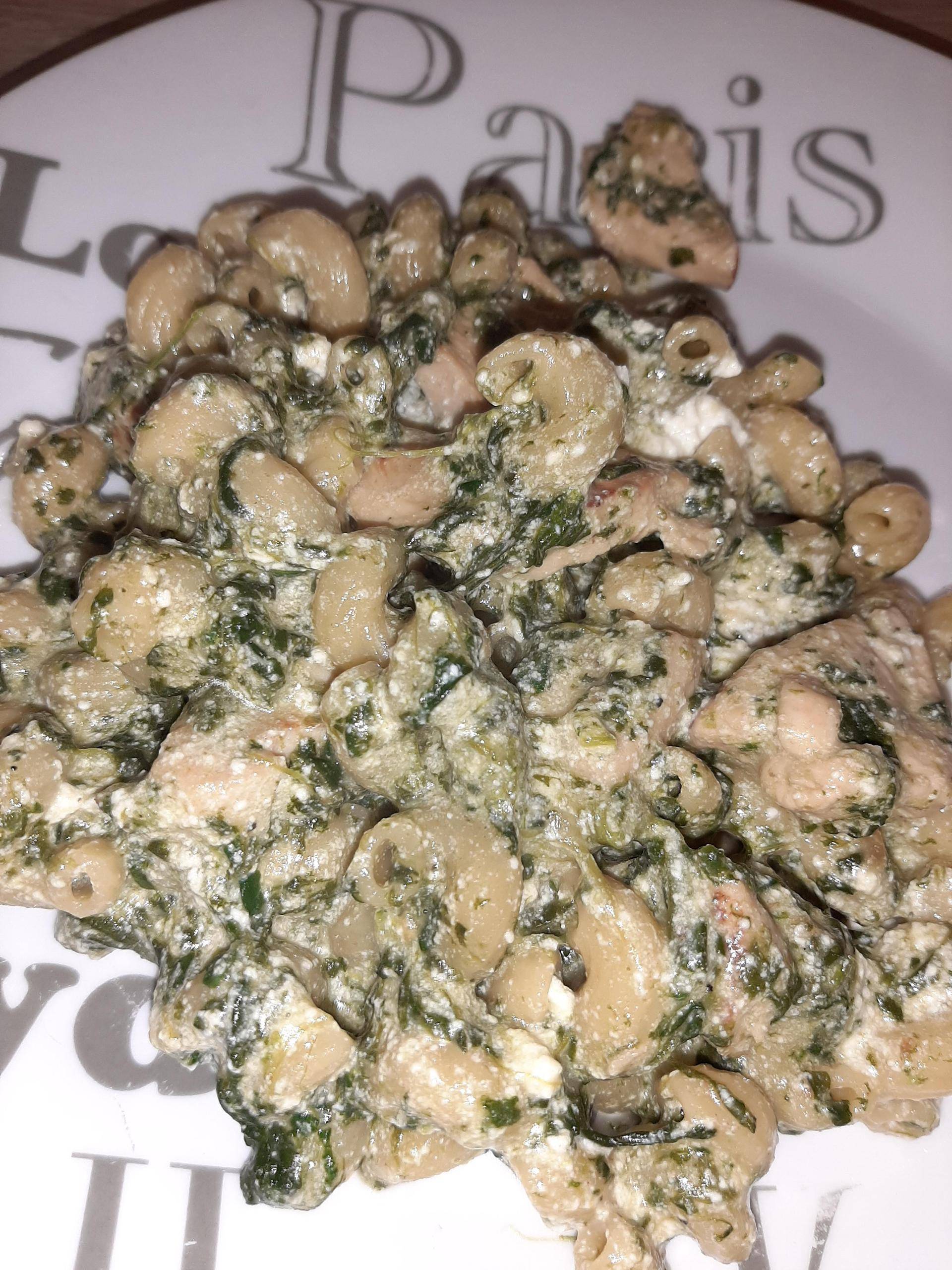 Poulet épinards Ricotta pates - Recette Cookeo | Moulinex