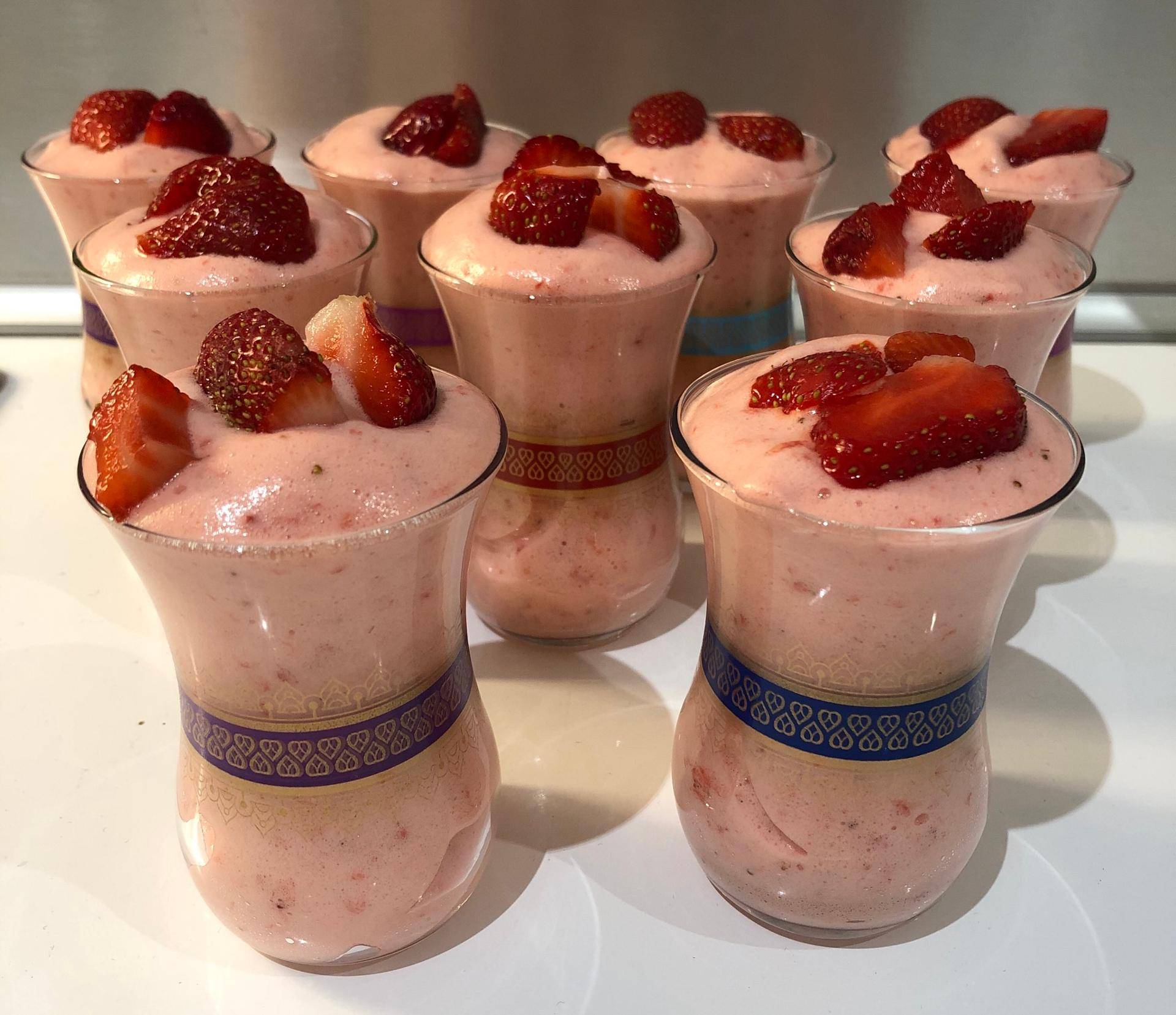 Mousse à la fraise - Recette Companion Connect | Moulinex