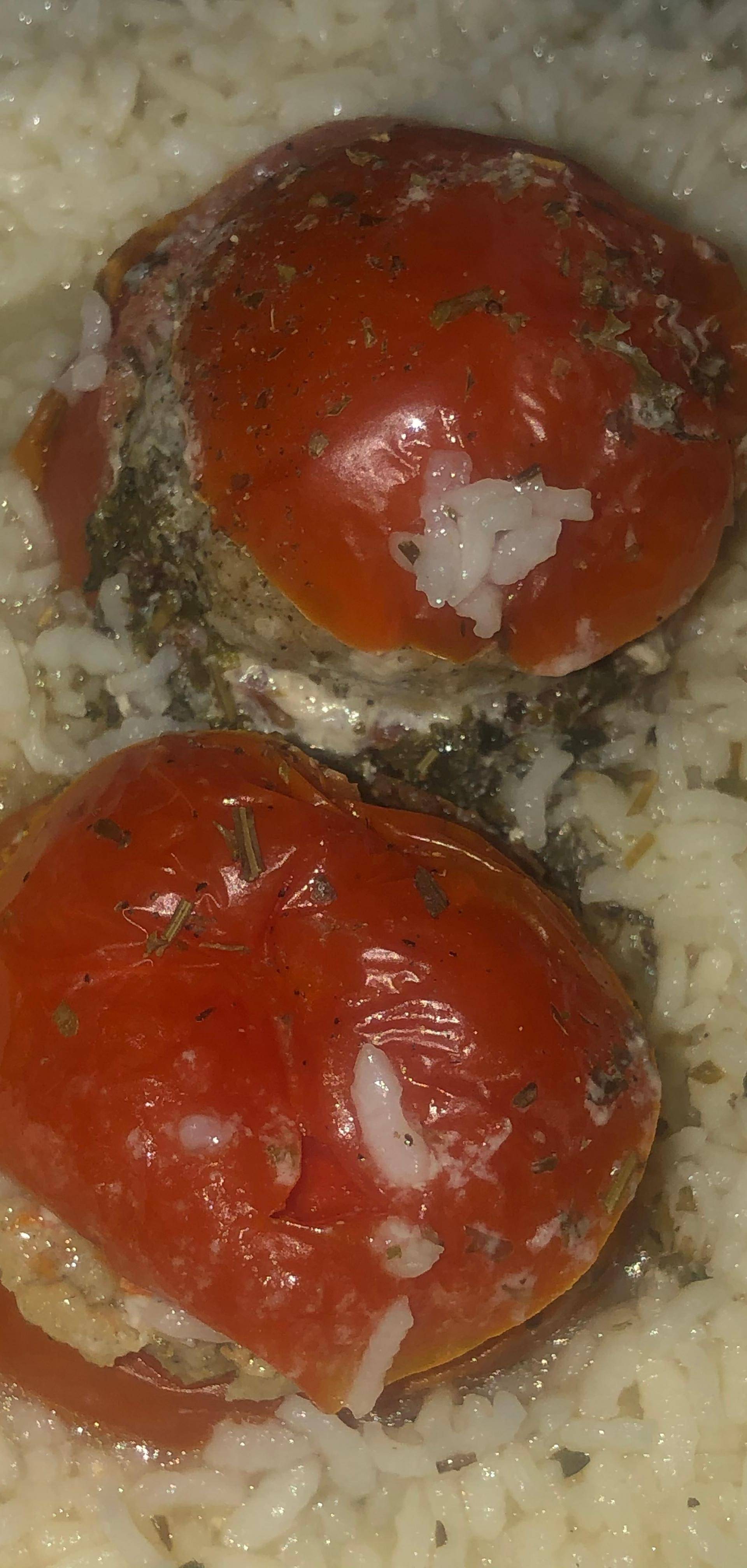 Tomates farcies et son risotto - Recette Cookeo | Moulinex