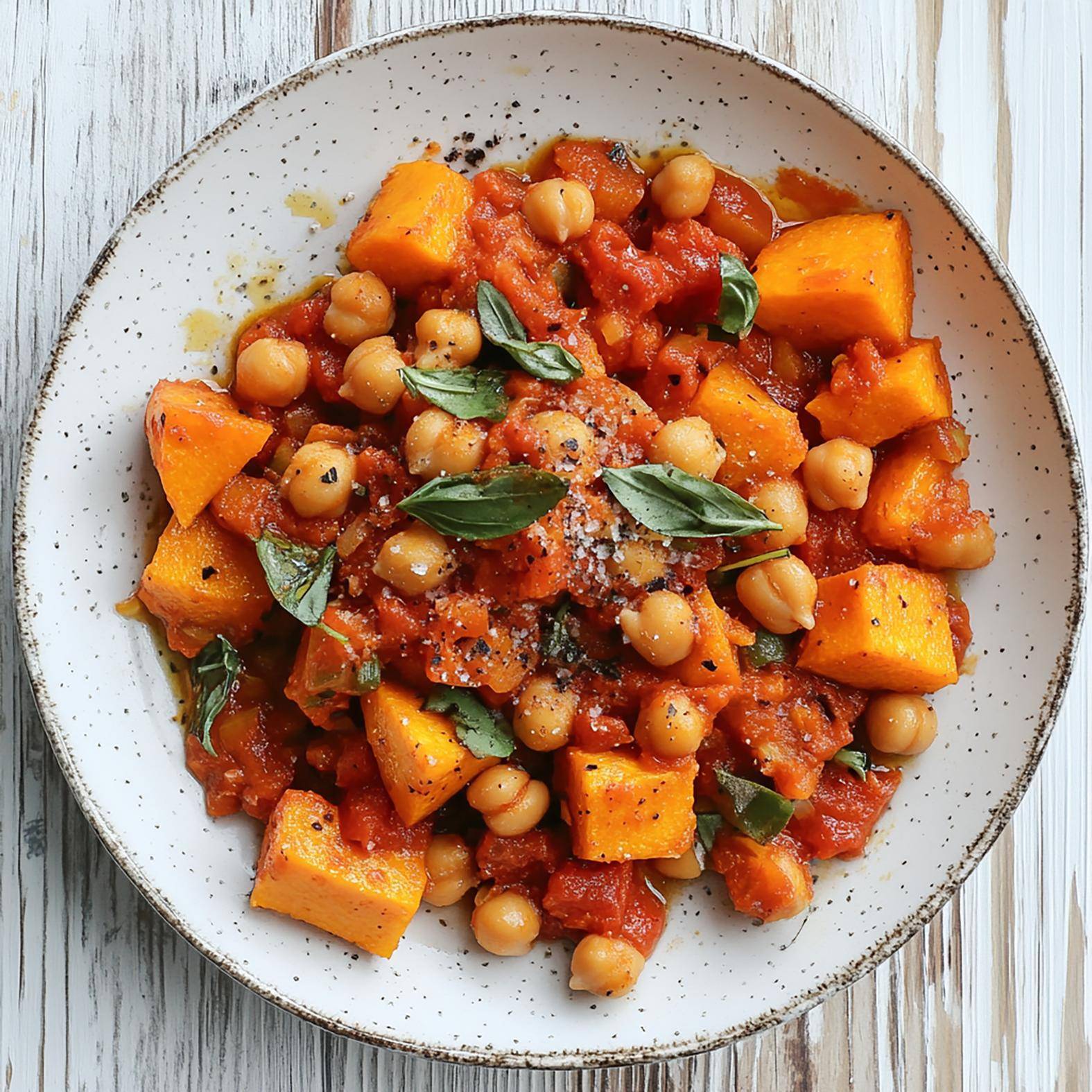 Pois chiches à la courge butternut - Recette Cookeo | Moulinex