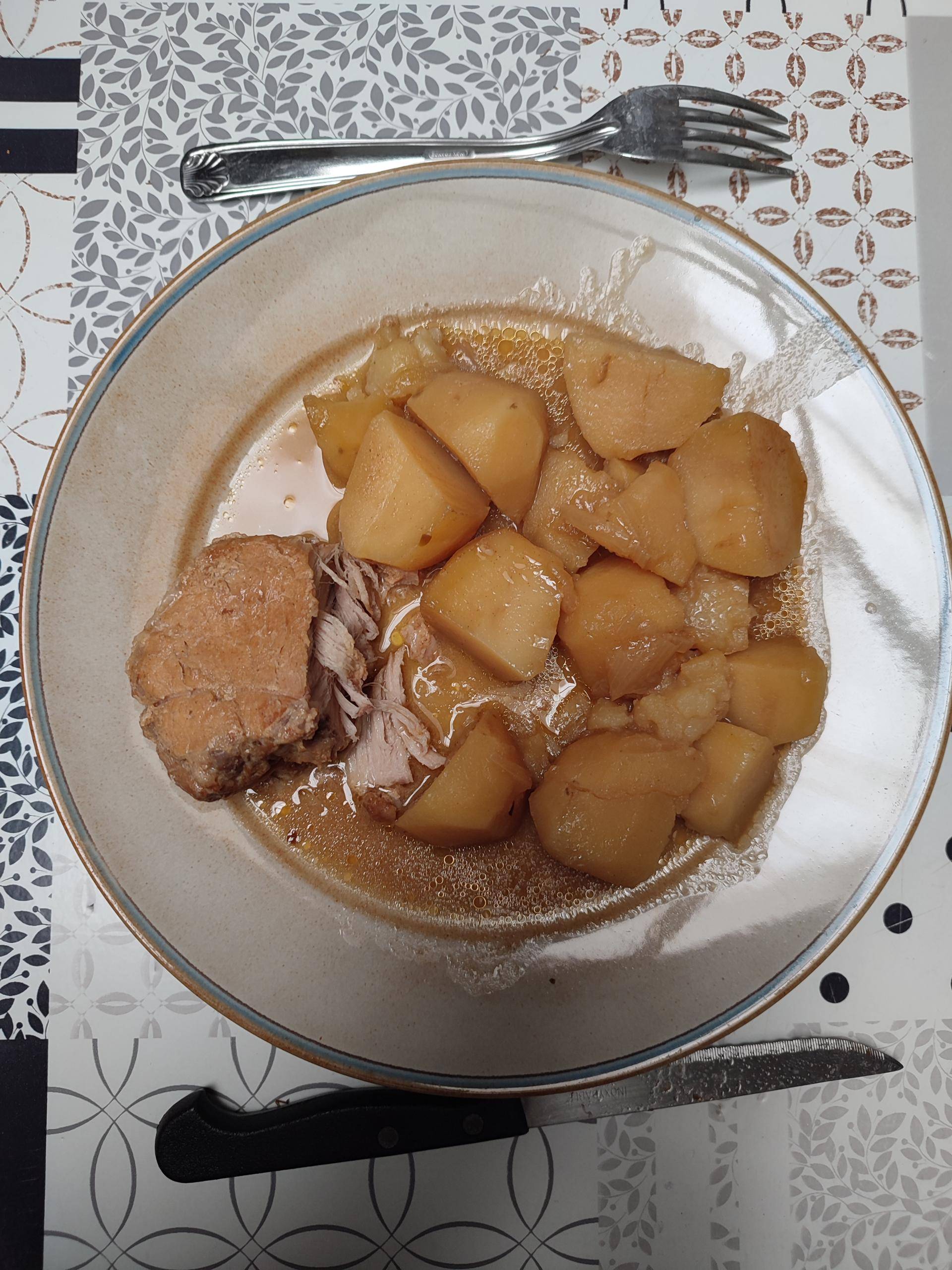 Rôti de porc et ses pommes de terre fondante - Recette Cookeo V3 Mini | Moulinex
