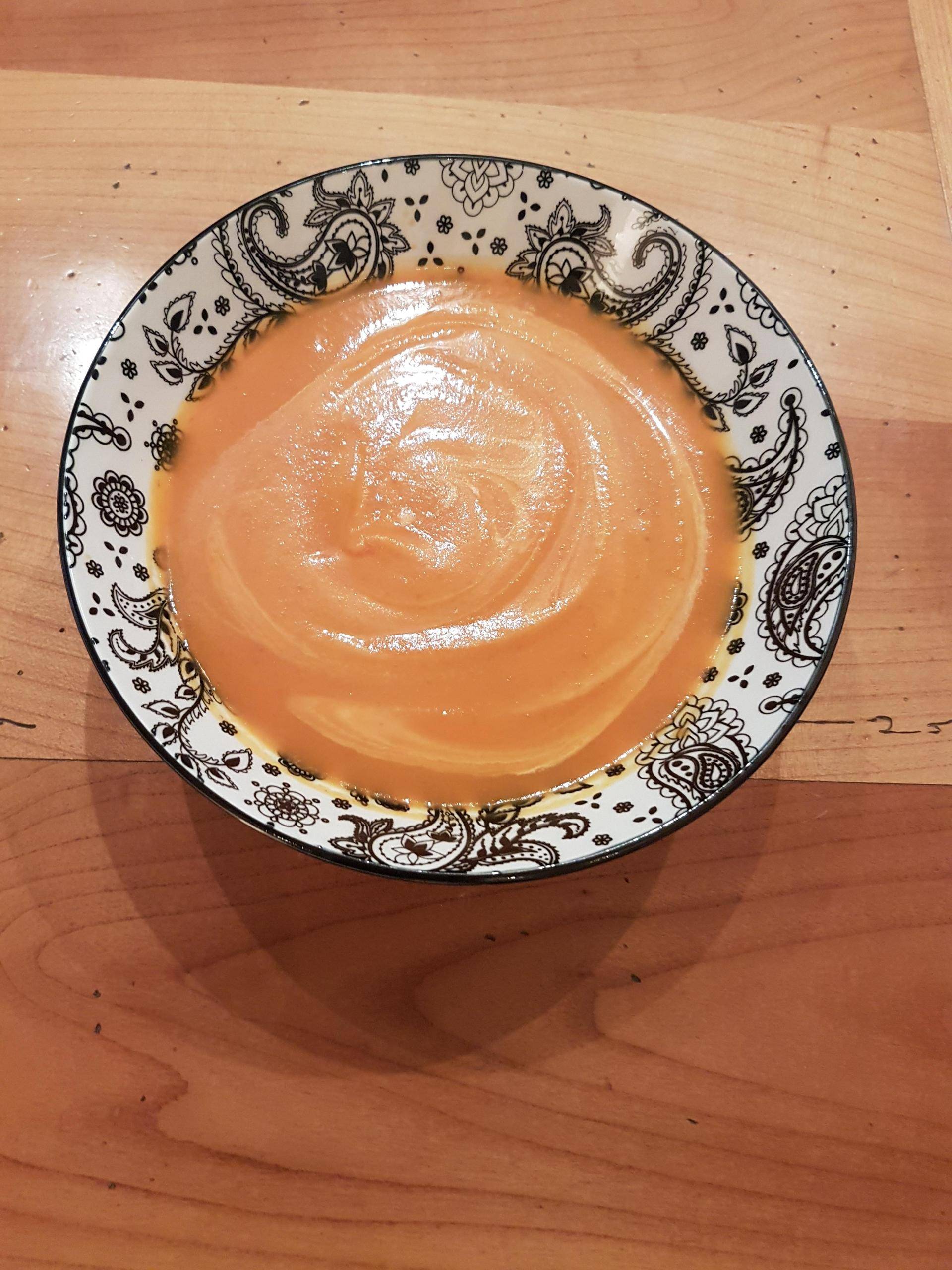 Velouté de courge muscade - Recette Companion Connect | Moulinex