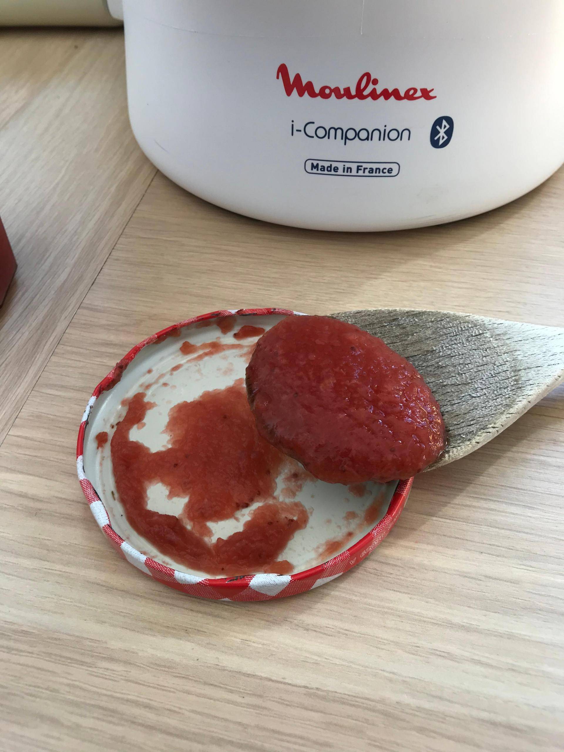 Compote pomme fraise facile - Recette Companion Connect | Moulinex
