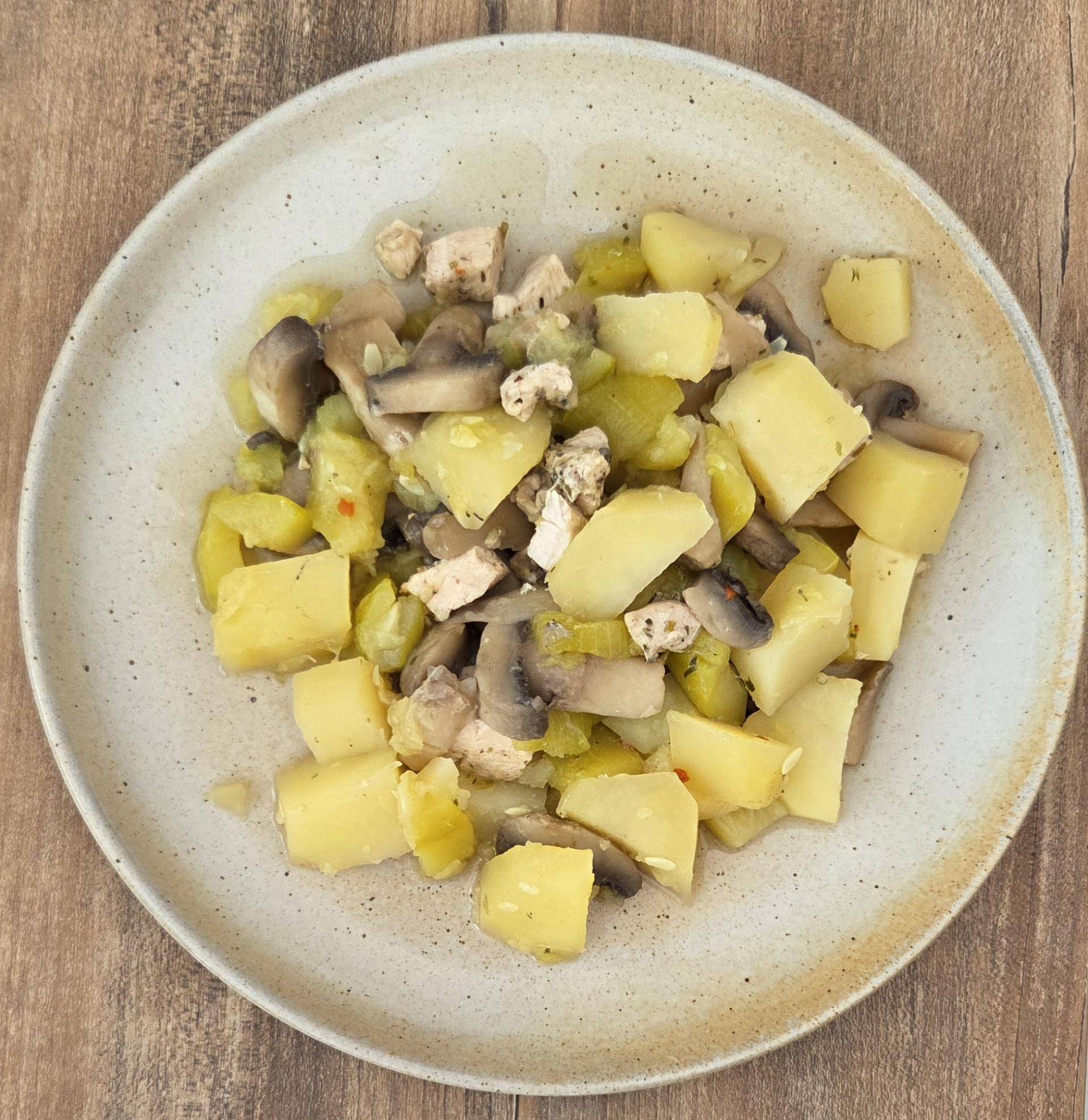 Poulet courgettes champignons pomme de terre - Recette Cookeo 9in1 | Moulinex