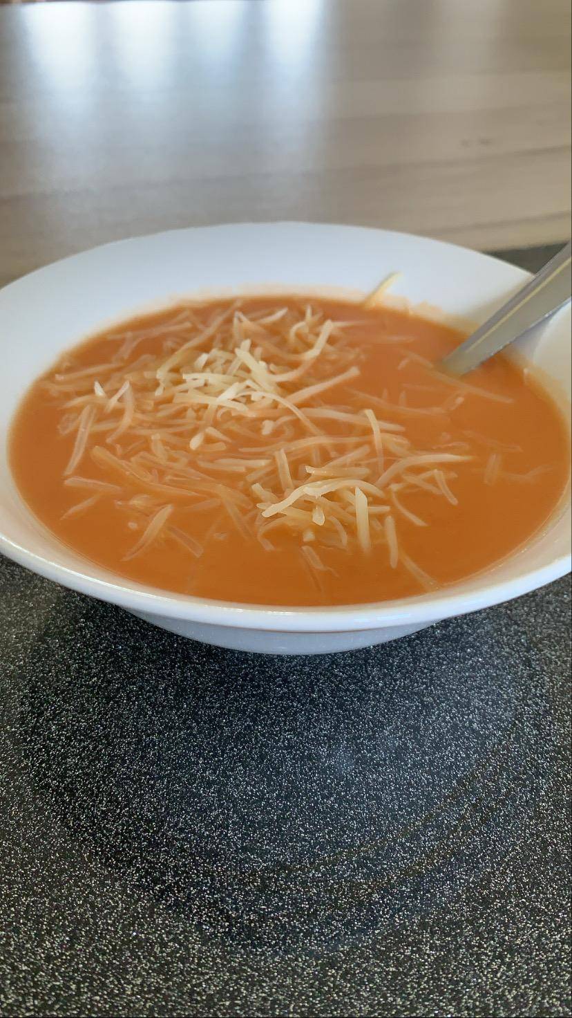 Soupe à la tomate et pomme de terre - Recette Cookeo | Moulinex
