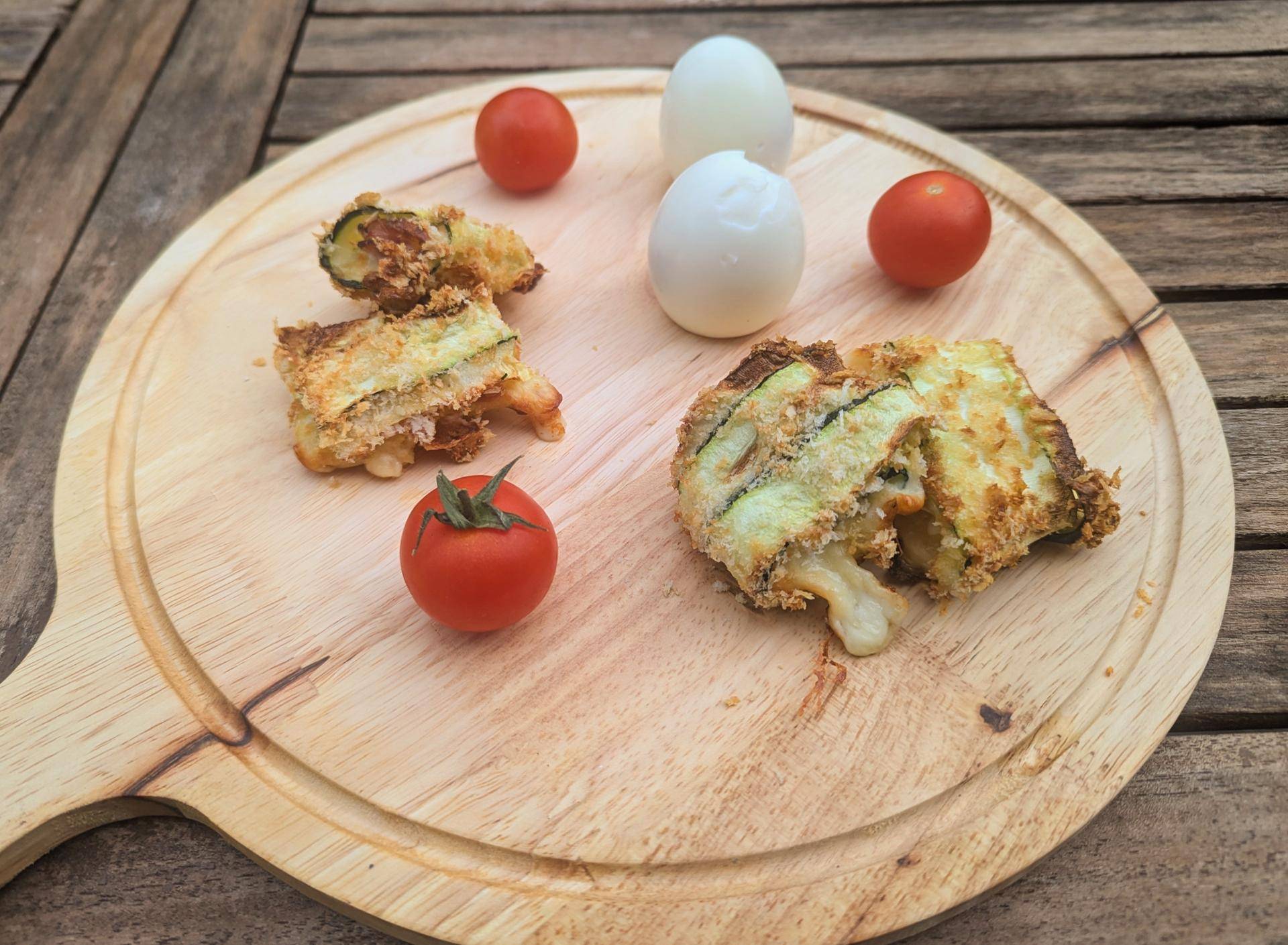 Croq courgettes - Recette Dual EasyFry&Grill | Moulinex